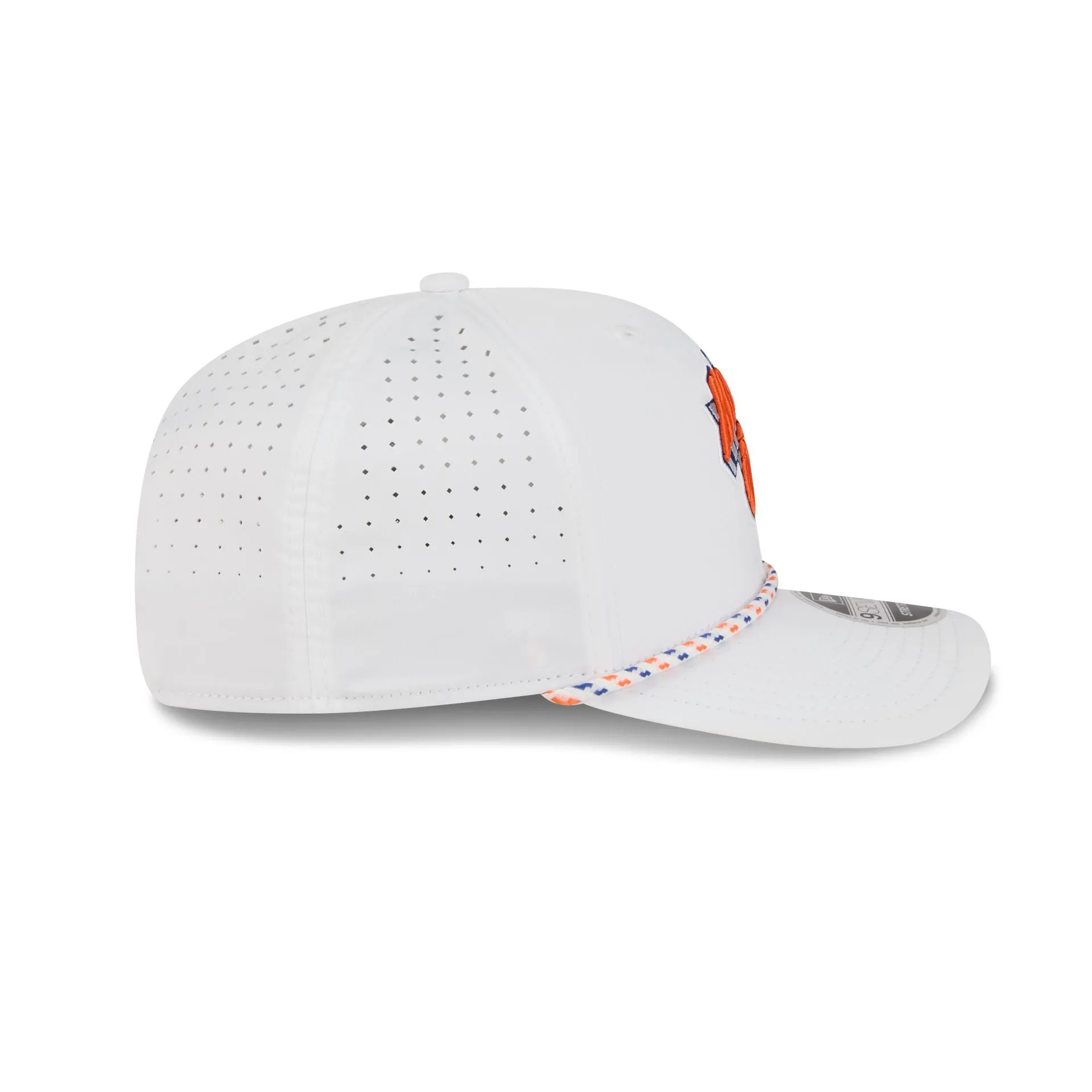 New York Knicks Optic White Performance Rope 9SEVENTY Stretch-Snap Hat sold by New Era product image thumbnail 5