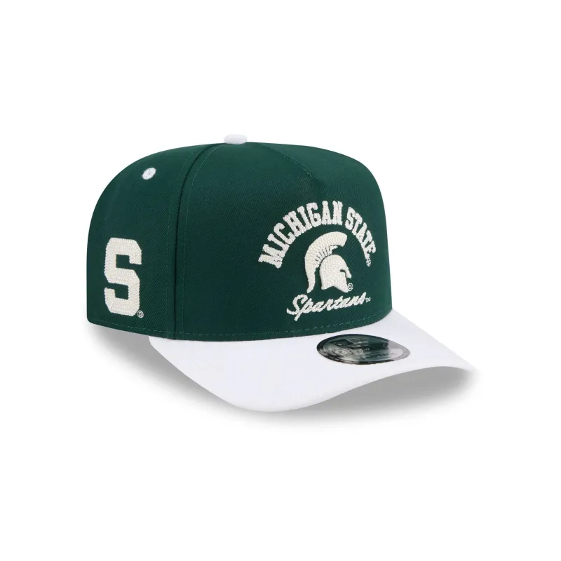 Michigan State Spartans Arched 9FIFTY A-Frame Snapback Hat sold by New Era