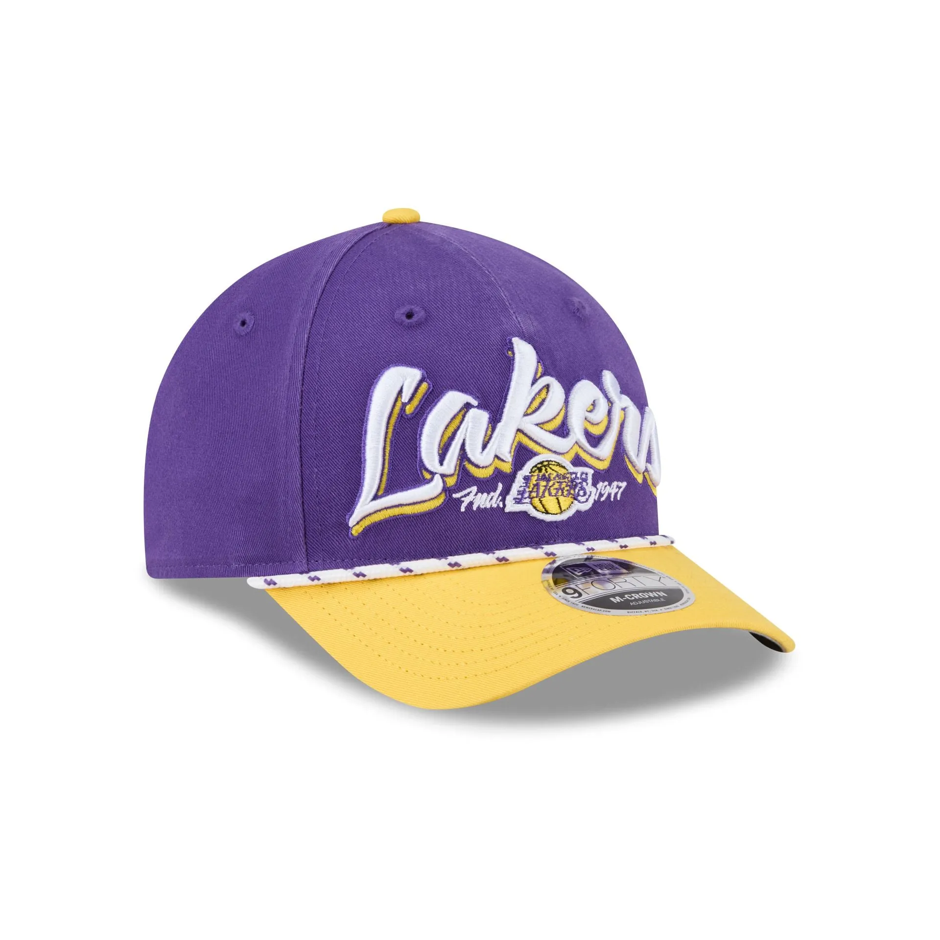 Los Angeles Lakers Team Loyal 9FORTY M-Crown Snapback Hat sold by New Era product image thumbnail 3