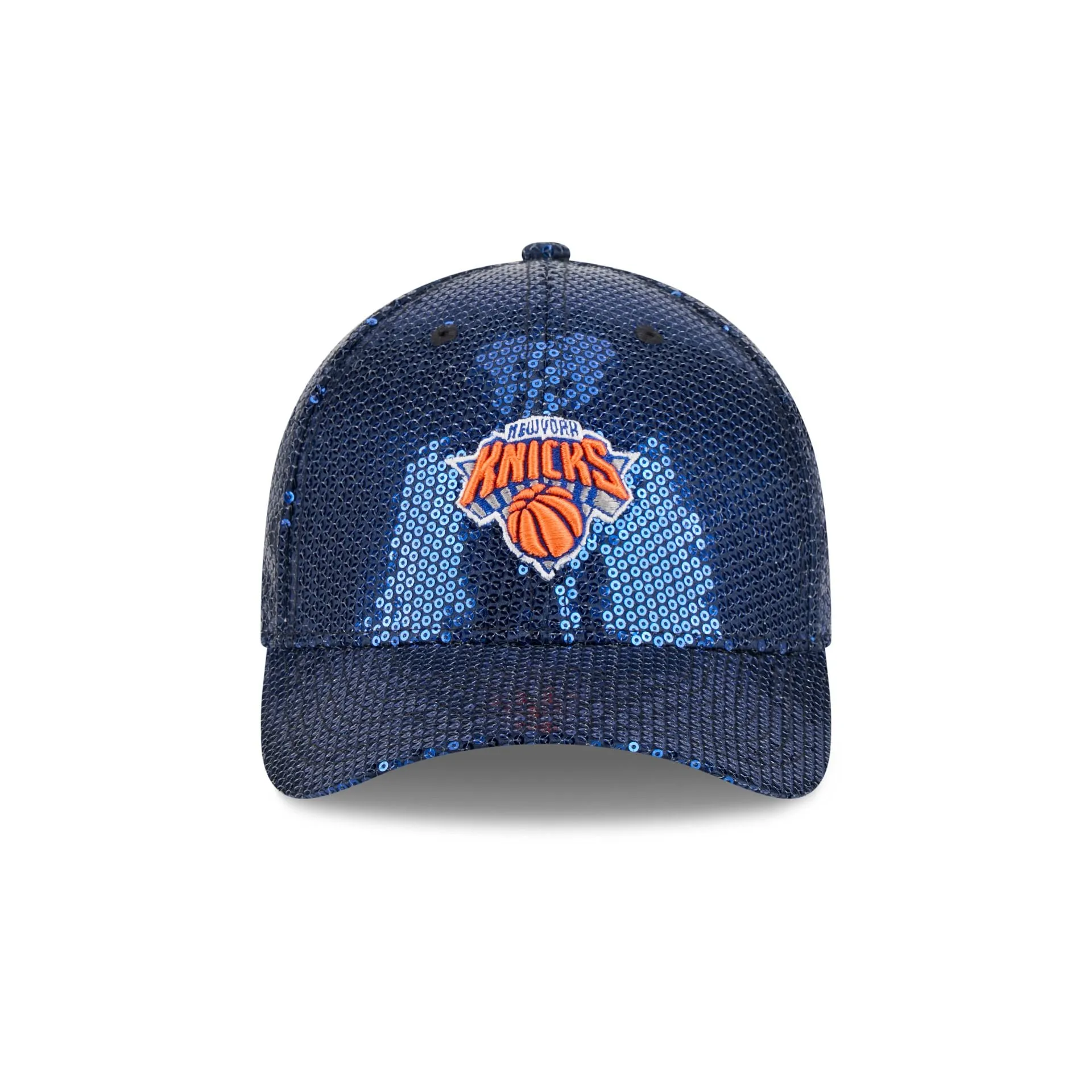 New York Knicks Sequin Women's 9FORTY M-Crown Snapback Hat sold by New Era product image thumbnail 2