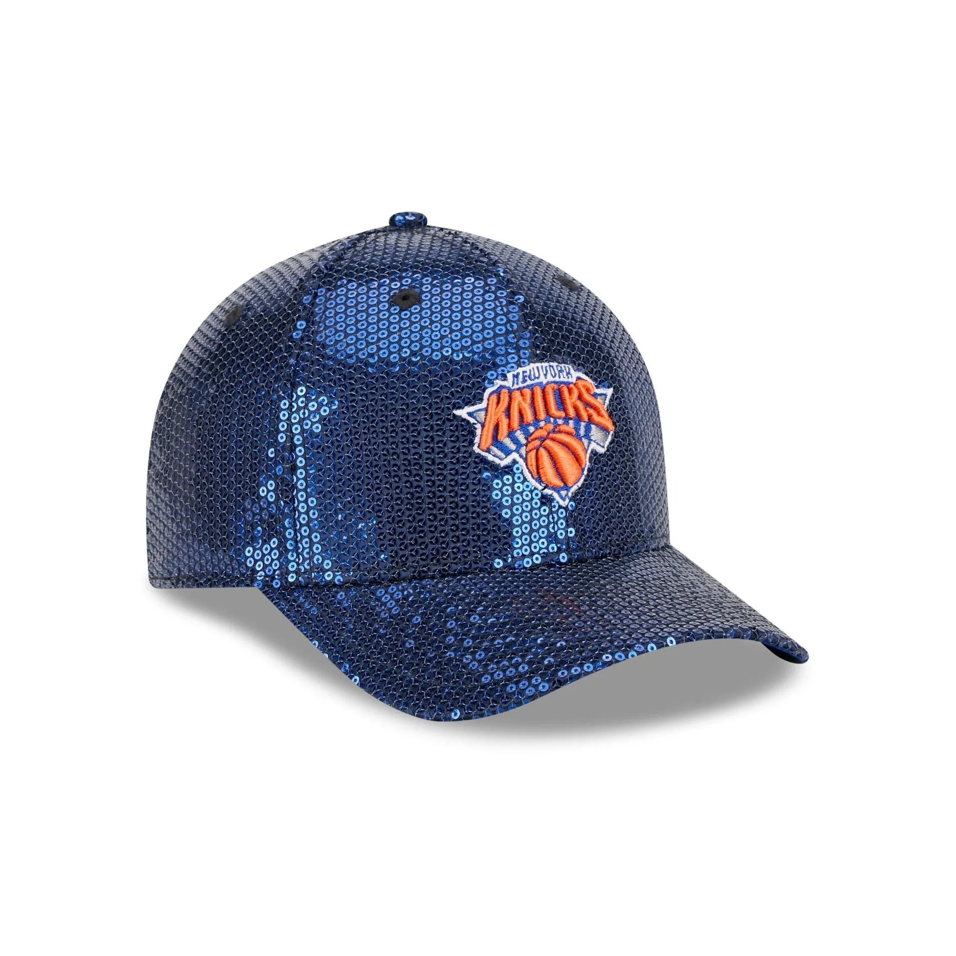 New York Knicks Sequin Women's 9FORTY M-Crown Snapback Hat sold by New Era product image thumbnail 3