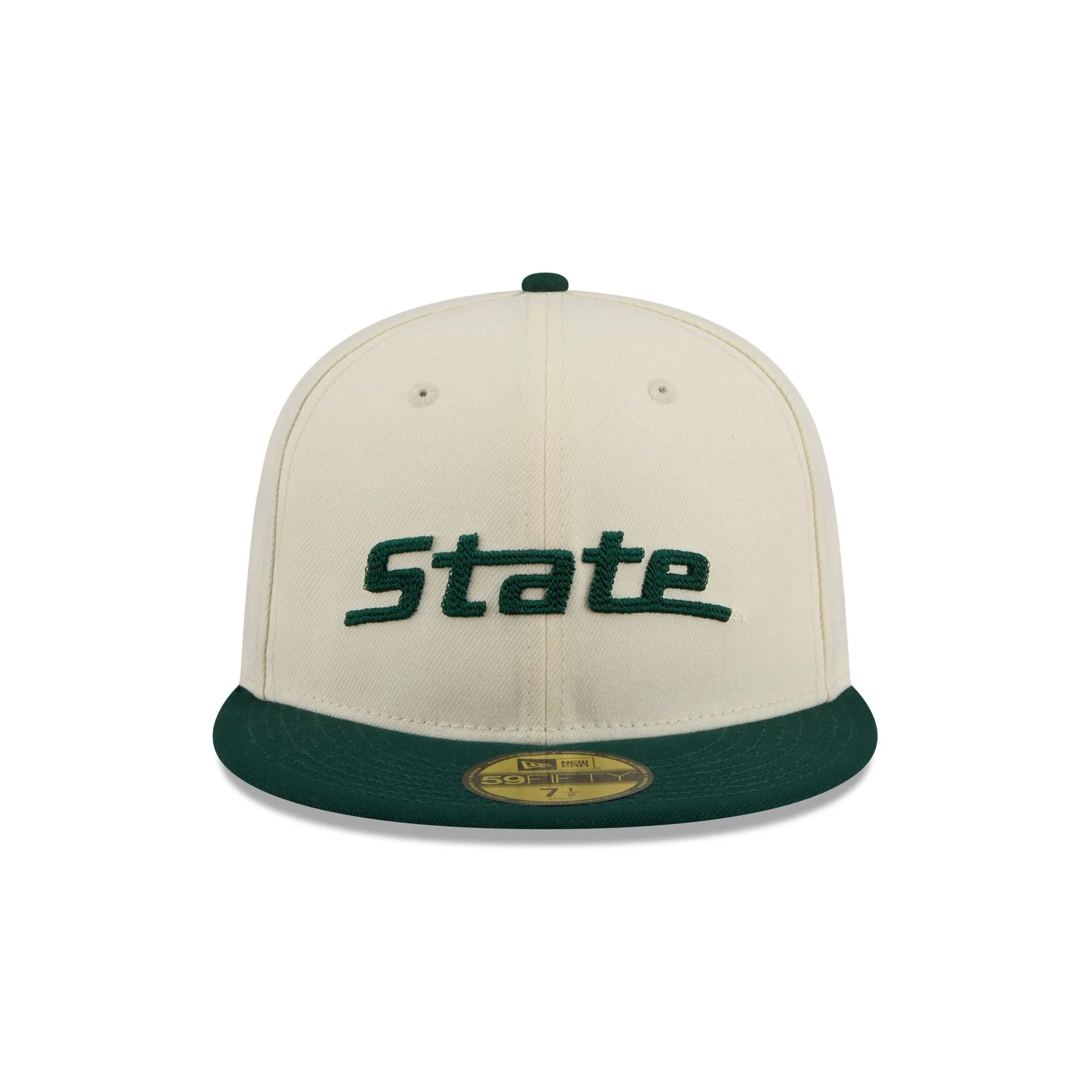 Michigan State Spartans Two Tone Stitch 59FIFTY Fitted Hat sold by New Era product image thumbnail 2