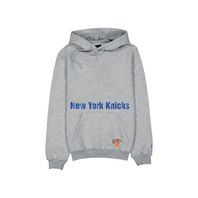 New York Knicks Game Day Heather Gray Hoodie sold by New Era