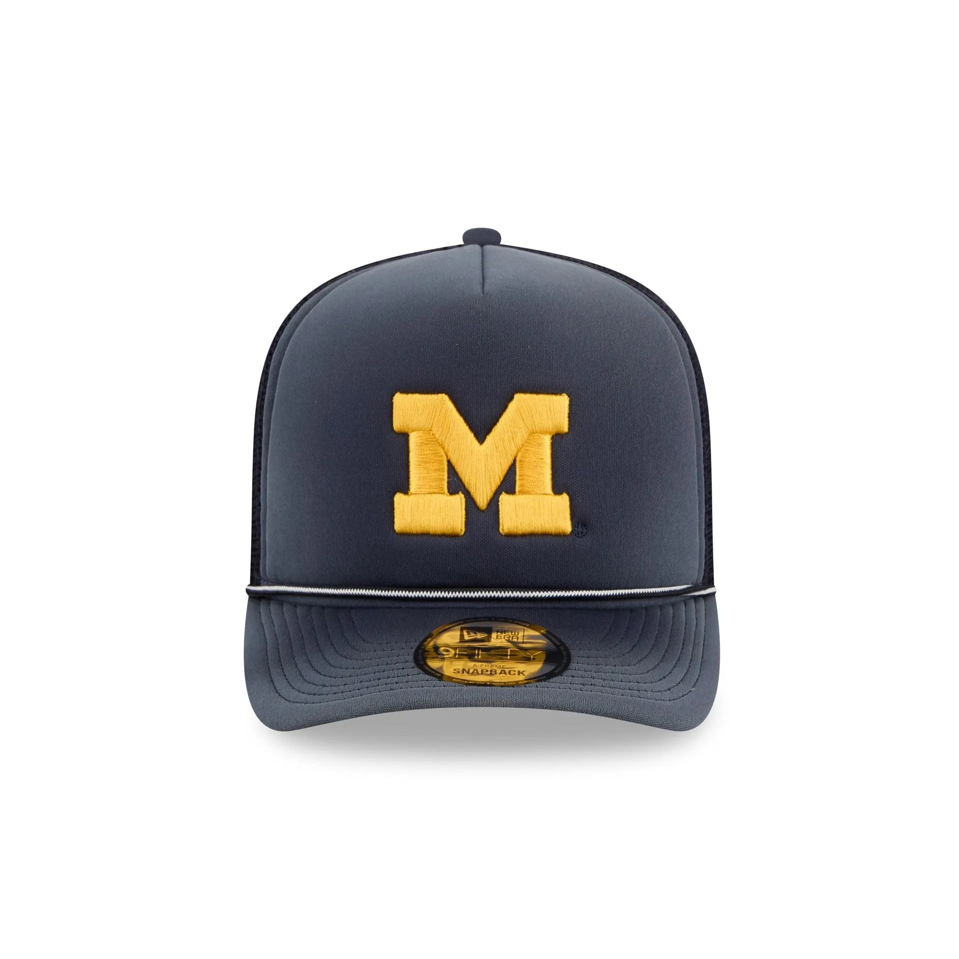 Michigan Wolverines Worn 9FIFTY A-Frame Trucker Hat sold by New Era product image thumbnail 2