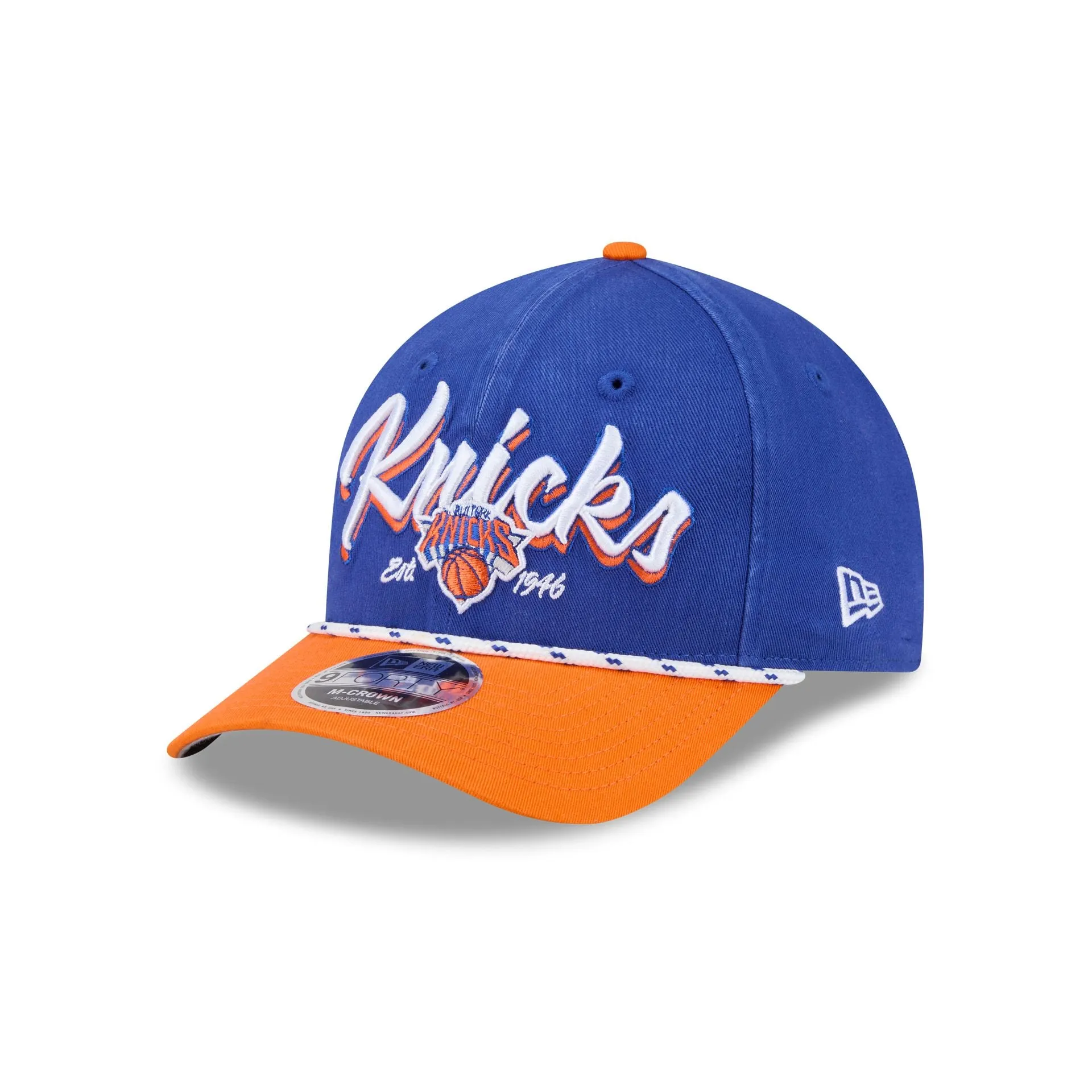 New York Knicks Team Loyal 9FORTY M-Crown Snapback Hat sold by New Era