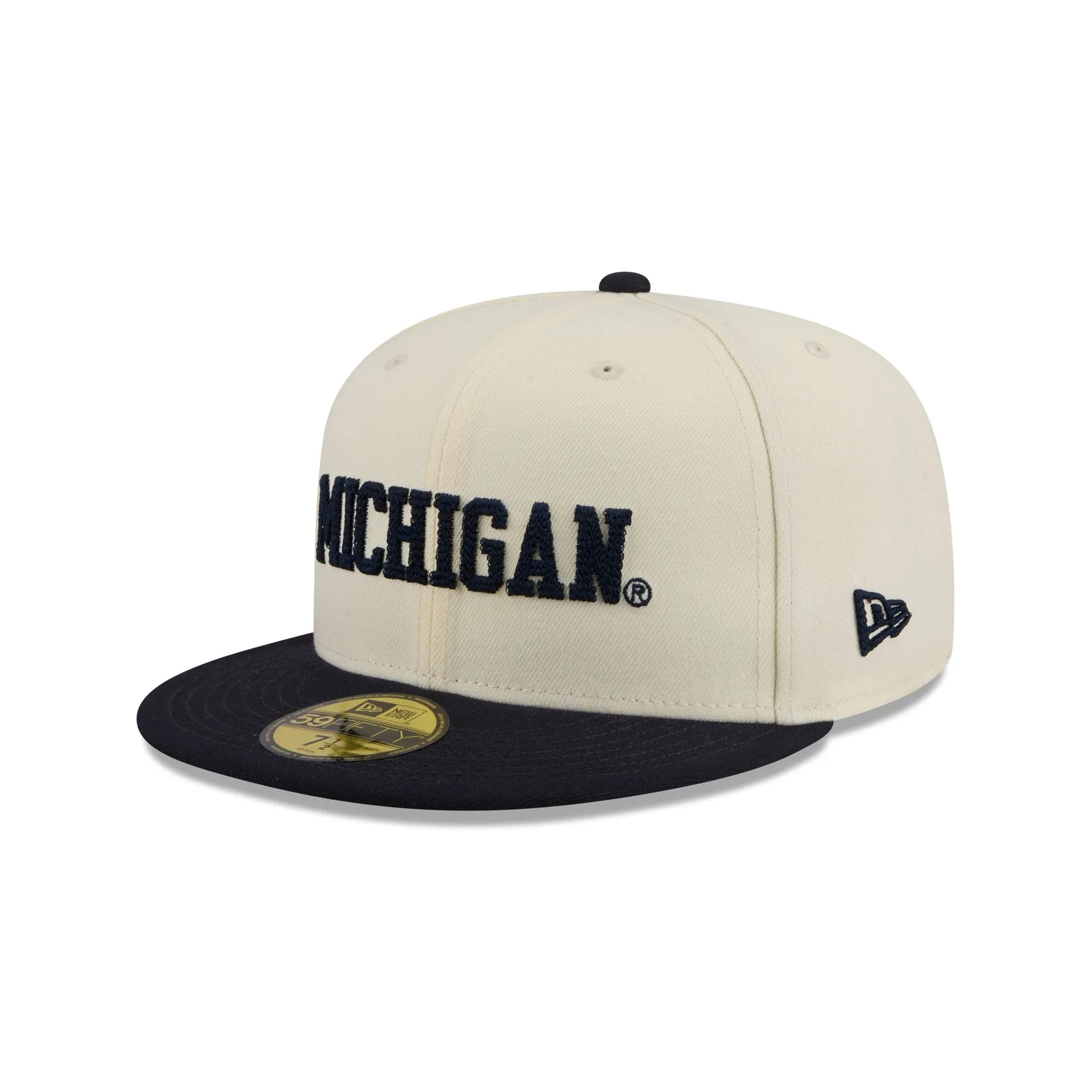 Michigan Wolverines Two Tone Stitch 59FIFTY Fitted Hat sold by New Era