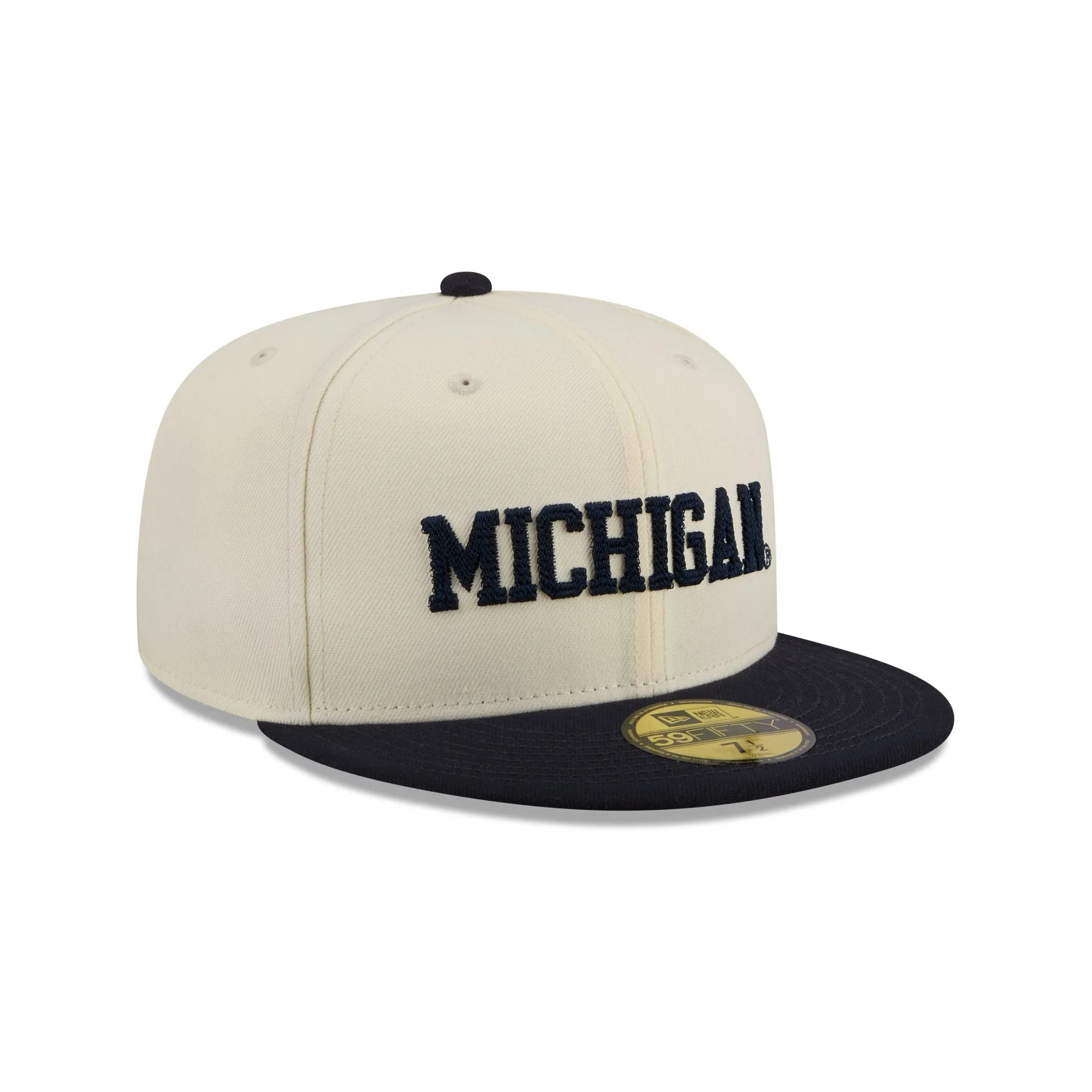 Michigan Wolverines Two Tone Stitch 59FIFTY Fitted Hat sold by New Era product image thumbnail 3