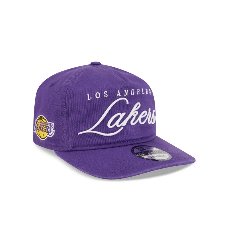 Los Angeles Lakers Scripted 19TWENTY Adjustable Hat sold by New Era
