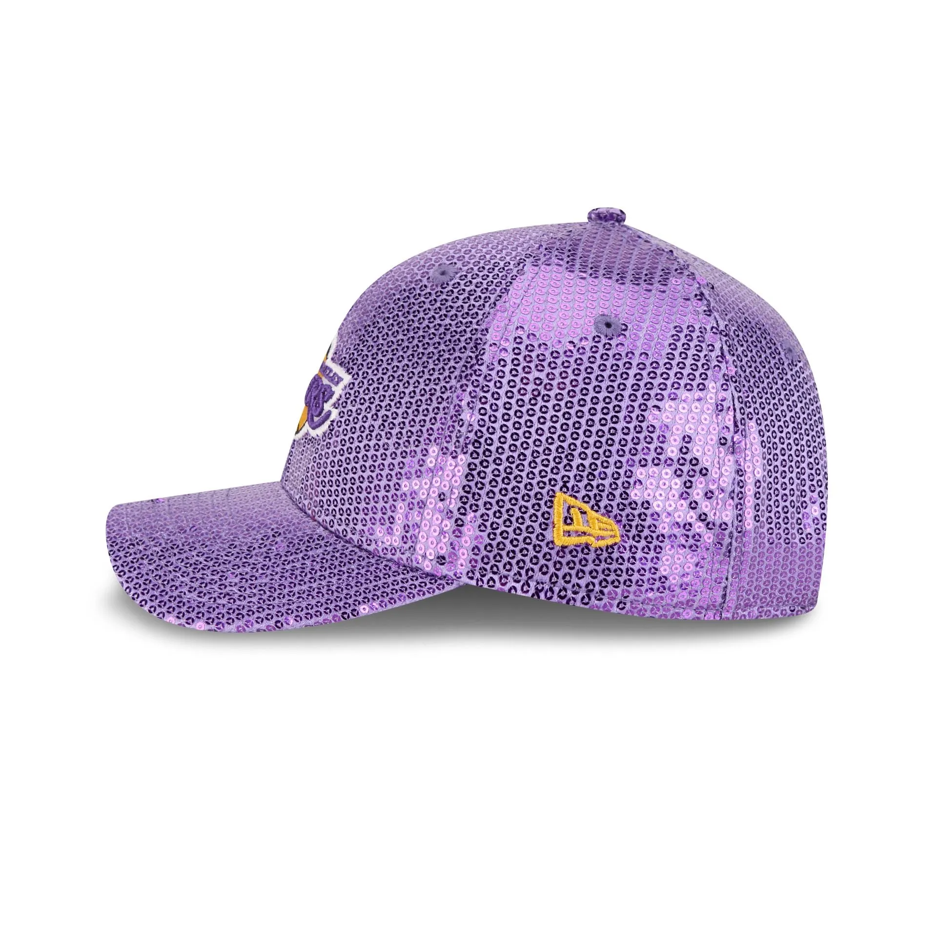 Los Angeles Lakers Sequin Women's 9FORTY M-Crown Snapback Hat sold by New Era product image thumbnail 4