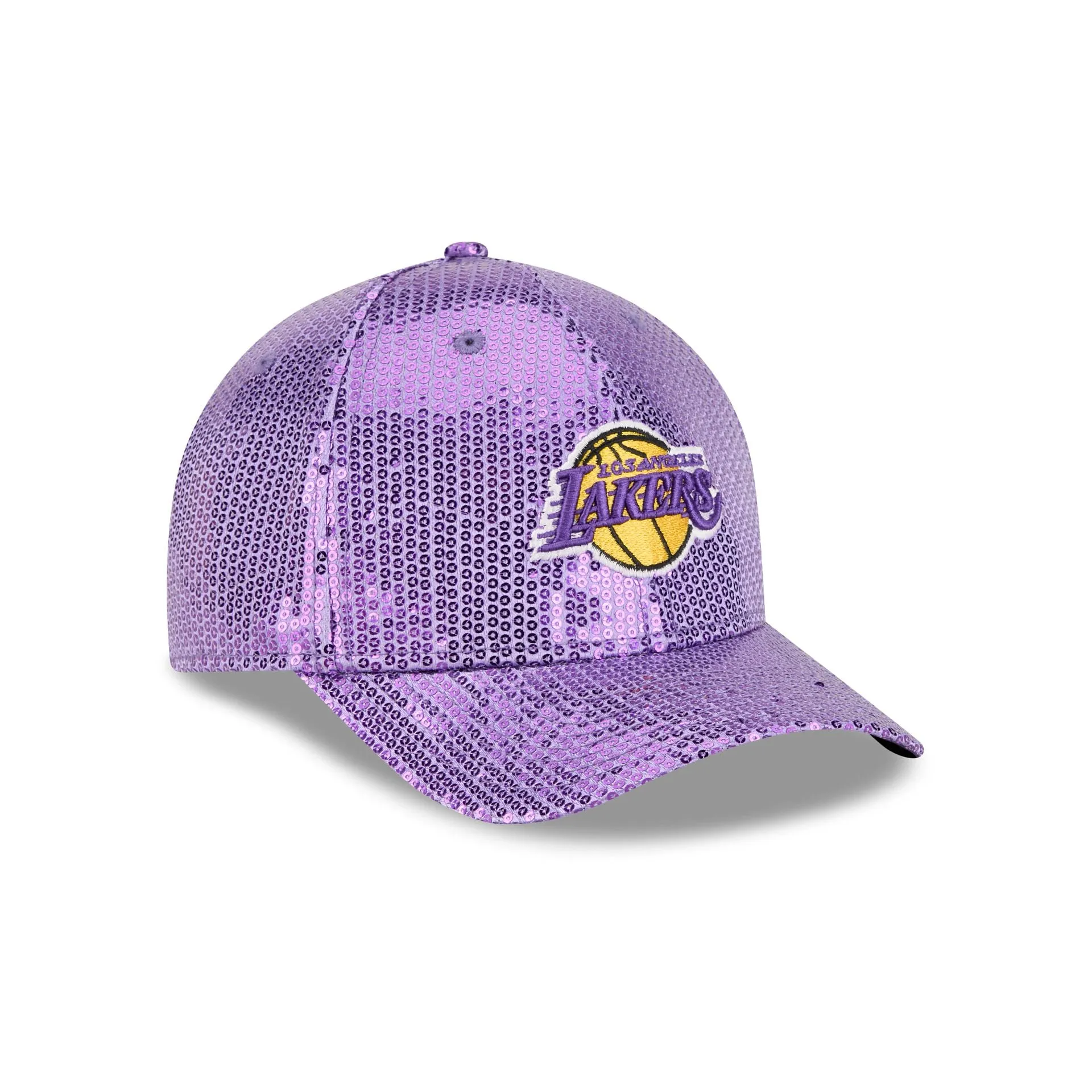 Los Angeles Lakers Sequin Women's 9FORTY M-Crown Snapback Hat sold by New Era product image thumbnail 3