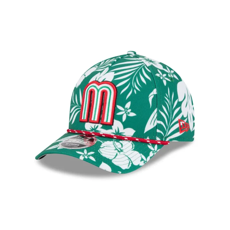Mexico Floral 9FORTY M-Crown A-Frame Snapback Hat sold by New Era