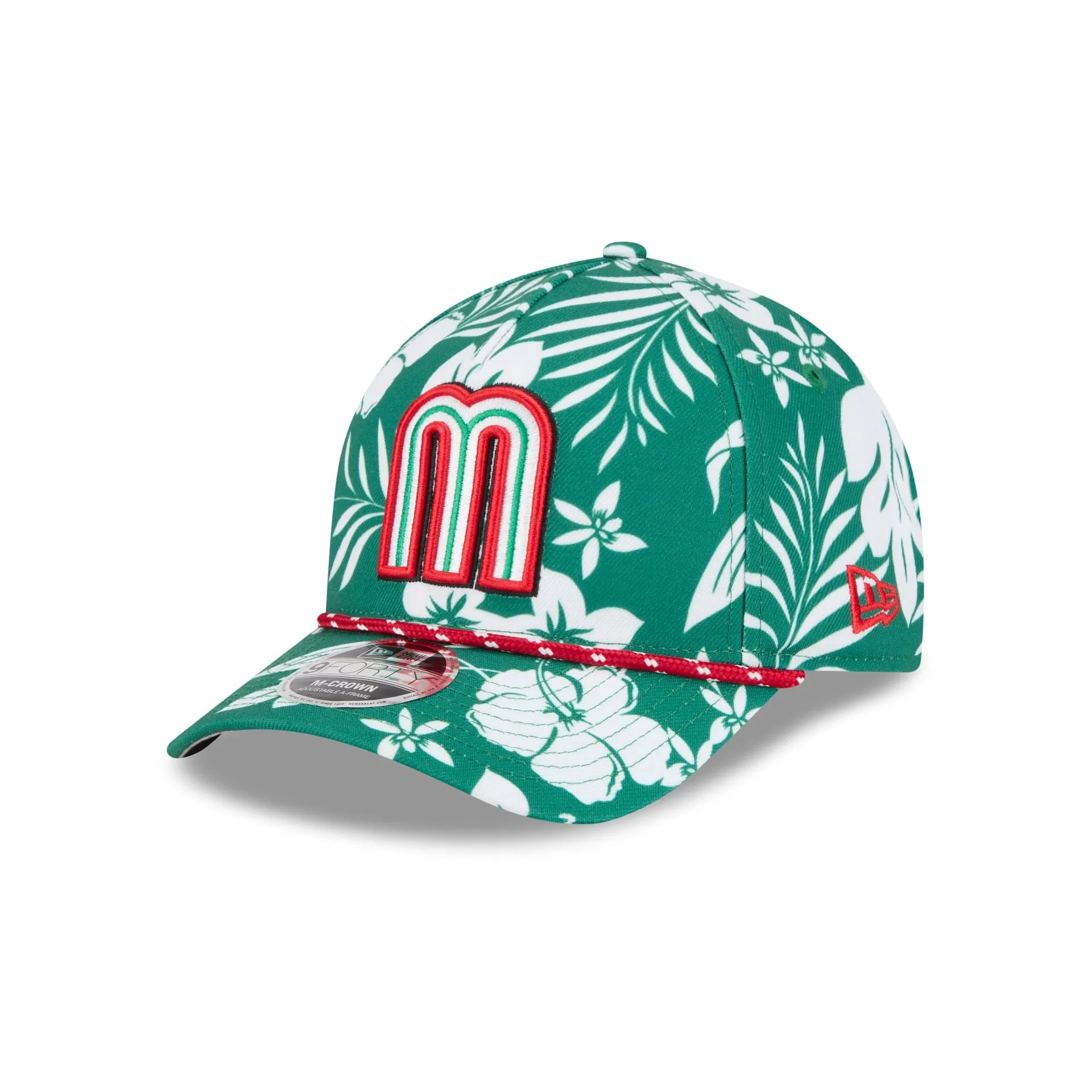 Mexico Floral 9FORTY M-Crown A-Frame Snapback Hat sold by New Era