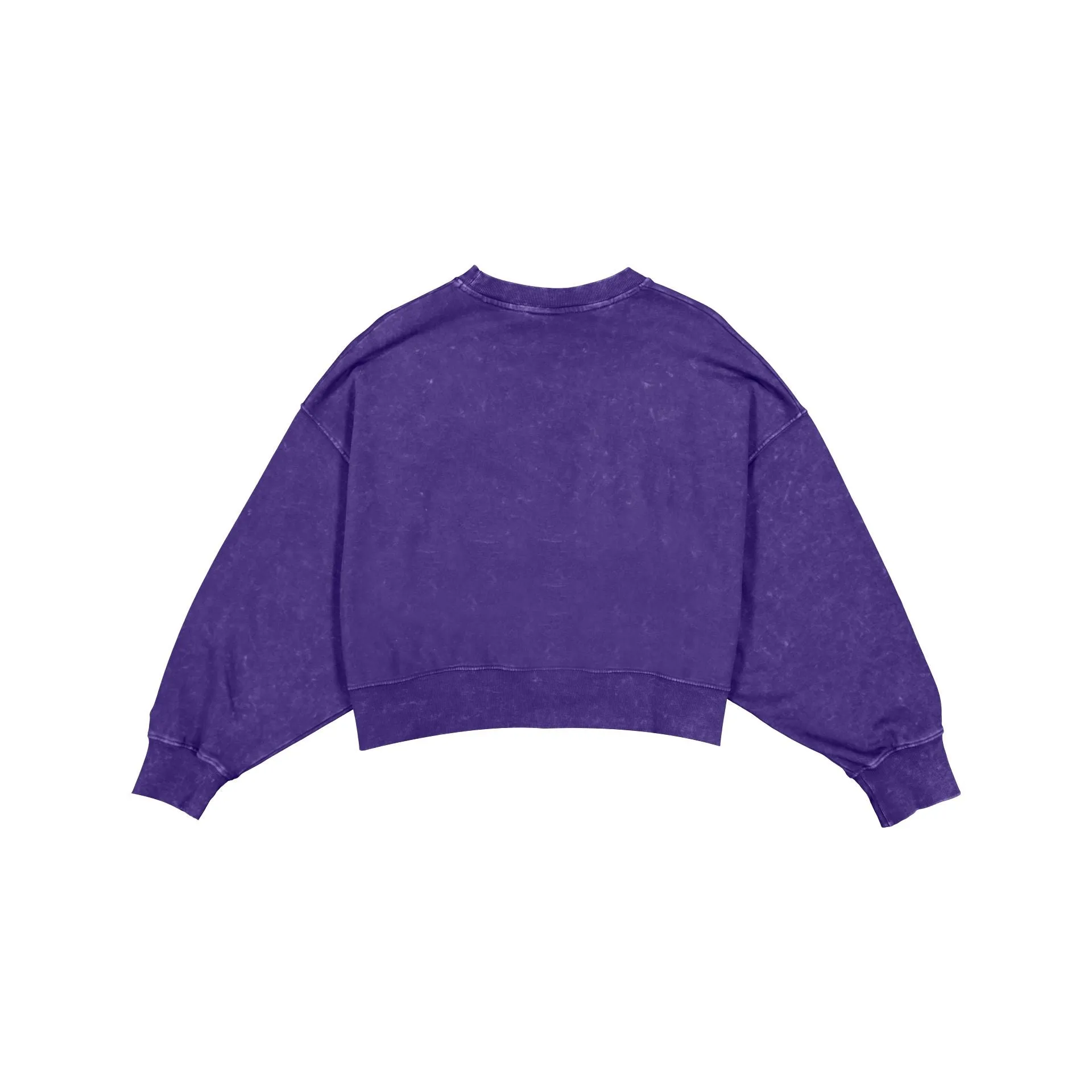 Los Angeles Lakers Throwback Women's Boxy Crewneck sold by New Era product image thumbnail 2