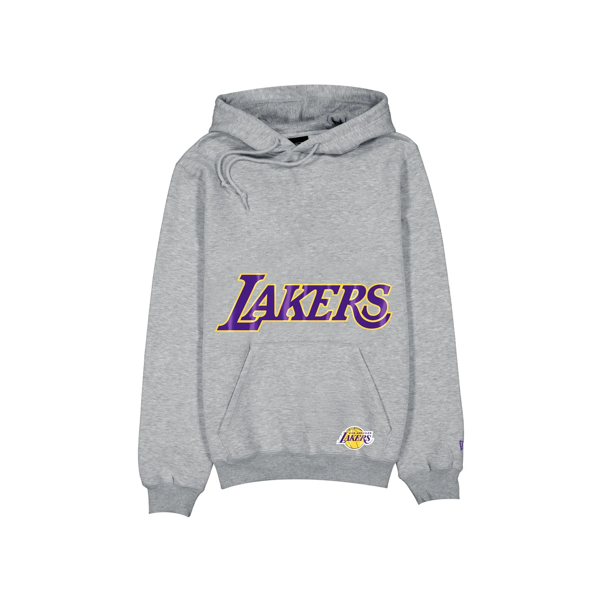 Los Angeles Lakers Game Day Heather Gray Hoodie sold by New Era