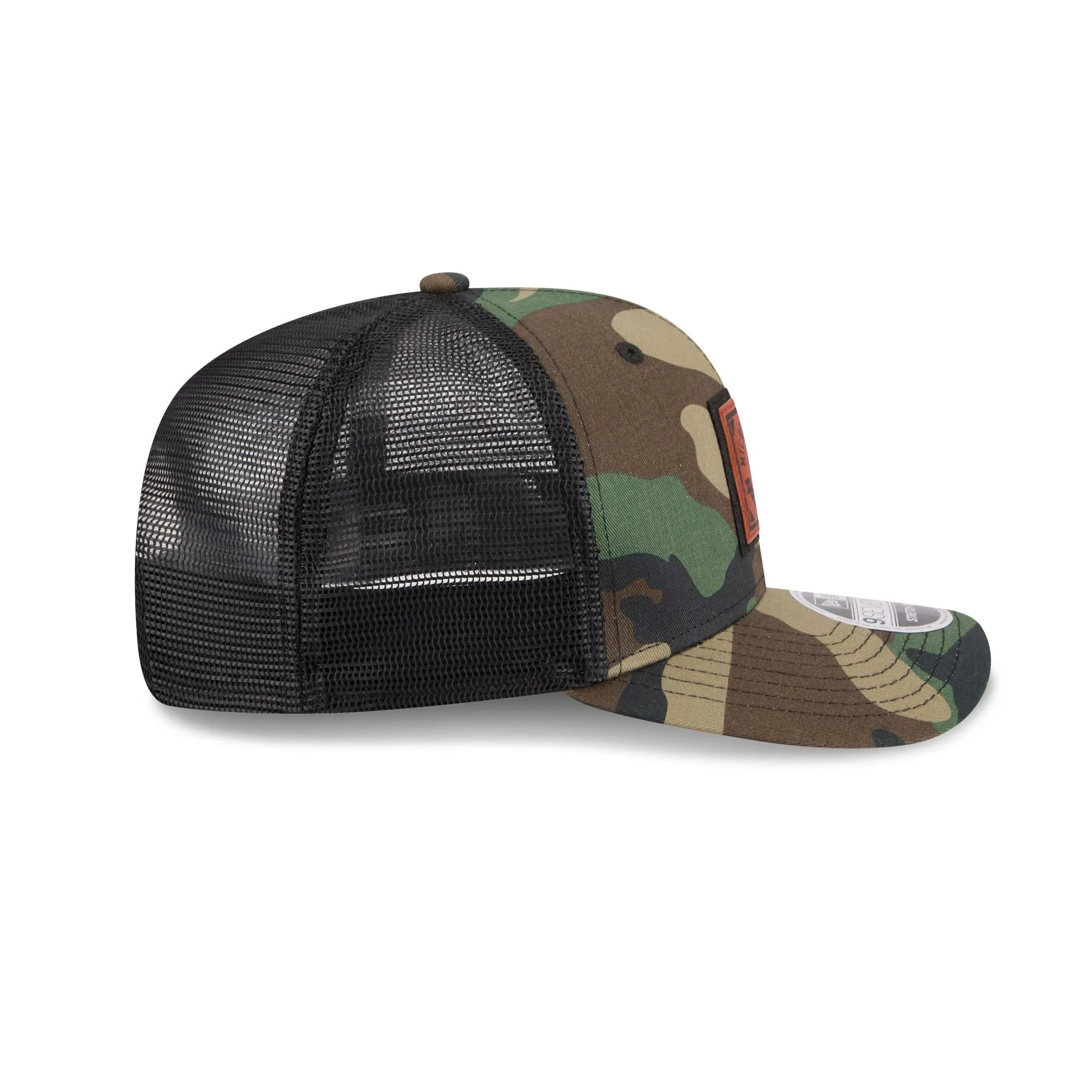 Michigan State Spartans Camo Canvas 9SEVENTY Trucker Hat sold by New Era product image thumbnail 5