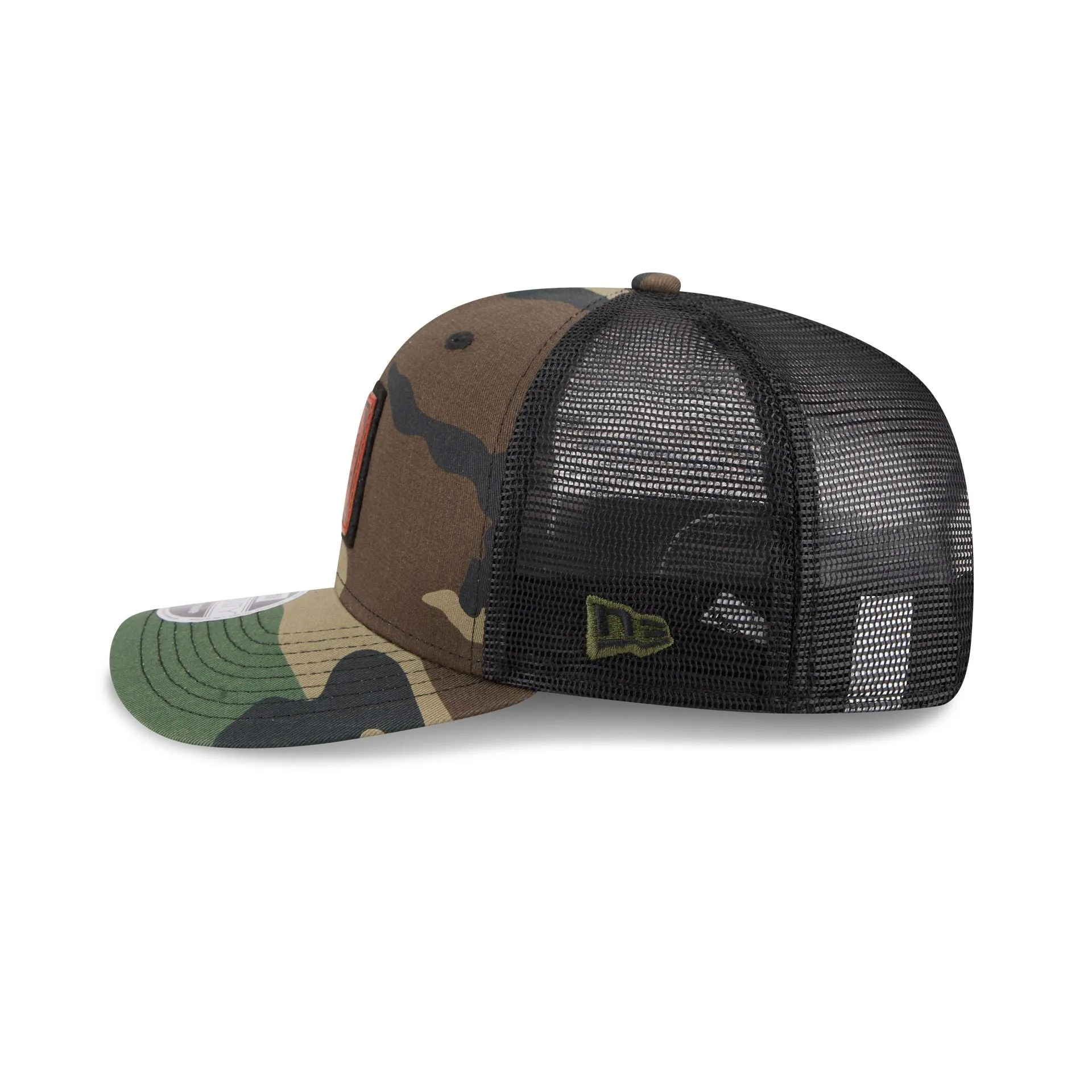Michigan State Spartans Camo Canvas 9SEVENTY Trucker Hat sold by New Era product image thumbnail 4