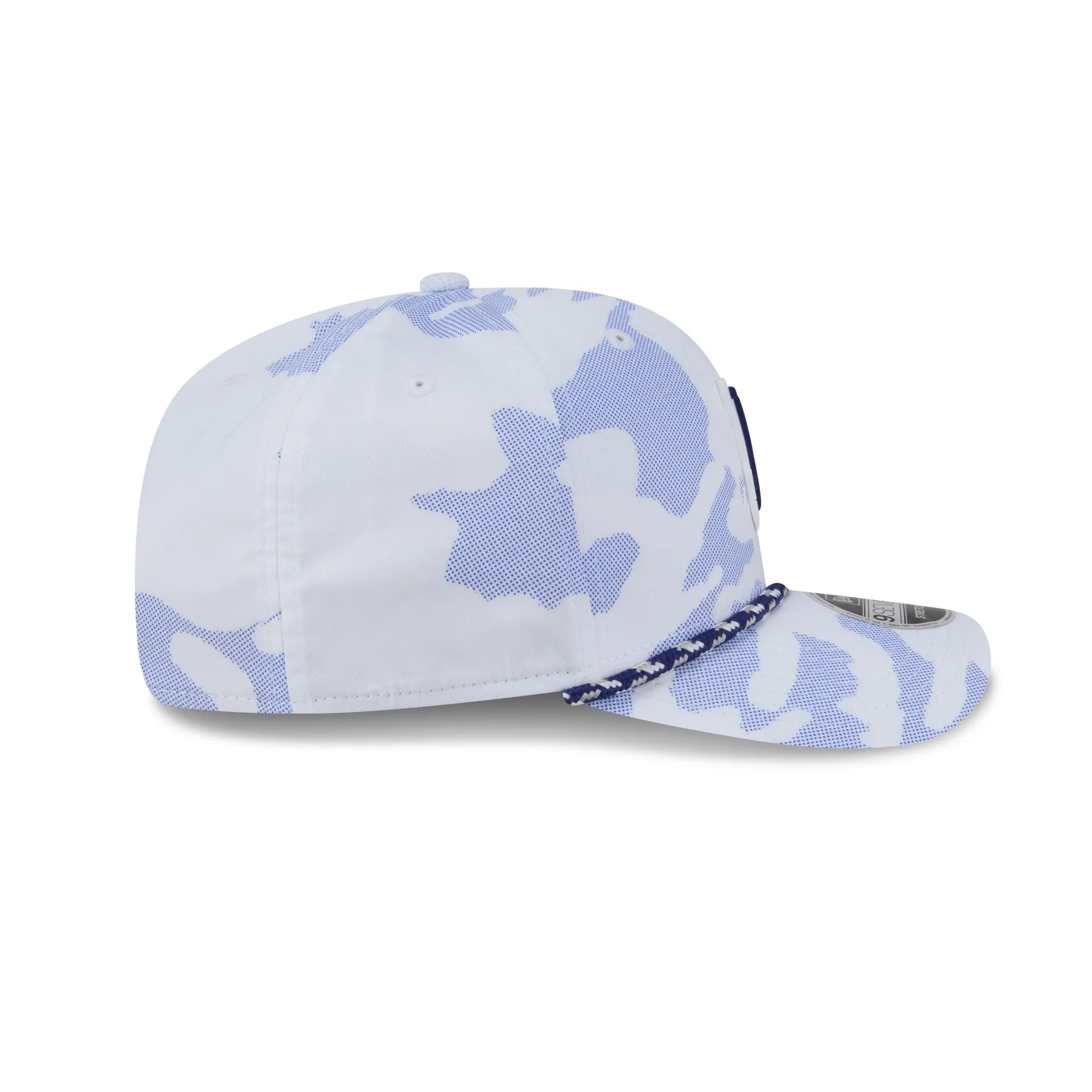 Los Angeles Dodgers White Camo Performance Rope 9SEVENTY Stretch-Snap Hat sold by New Era product image thumbnail 5