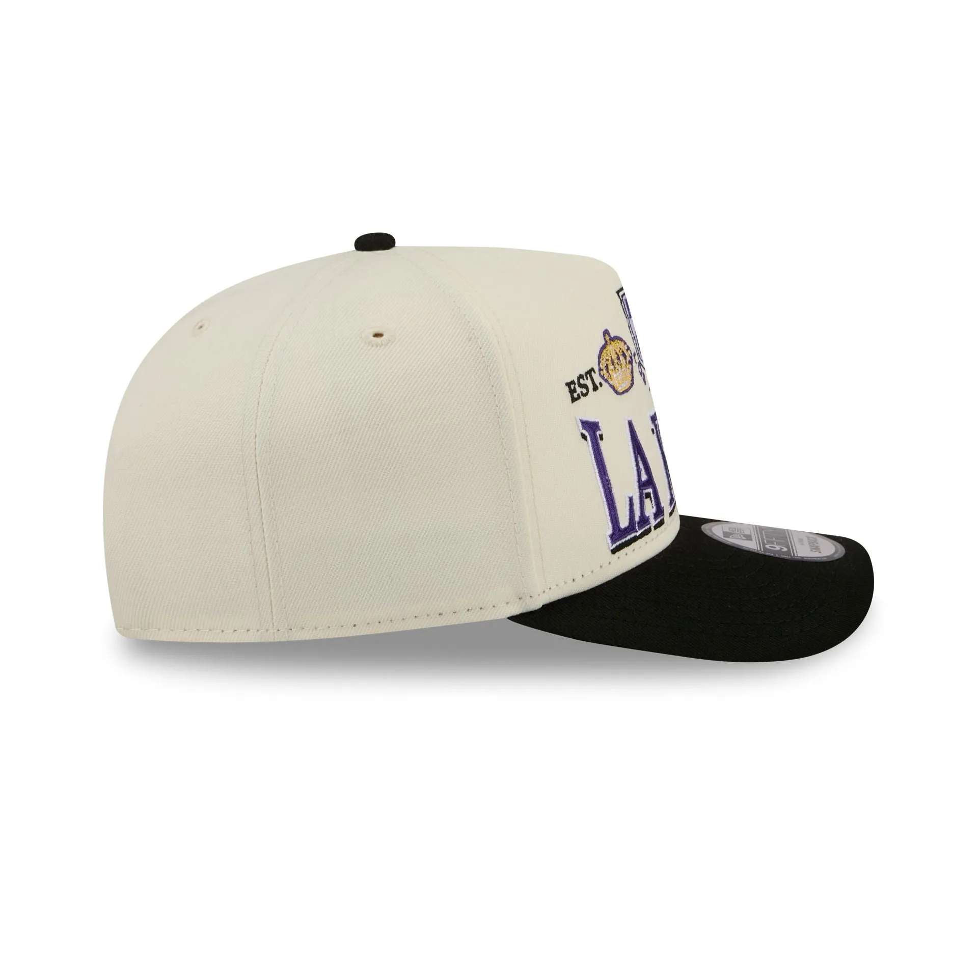 Los Angeles Kings Three Hit Chrome White 9FIFTY A-Frame Snapback Hat sold by New Era product image thumbnail 5