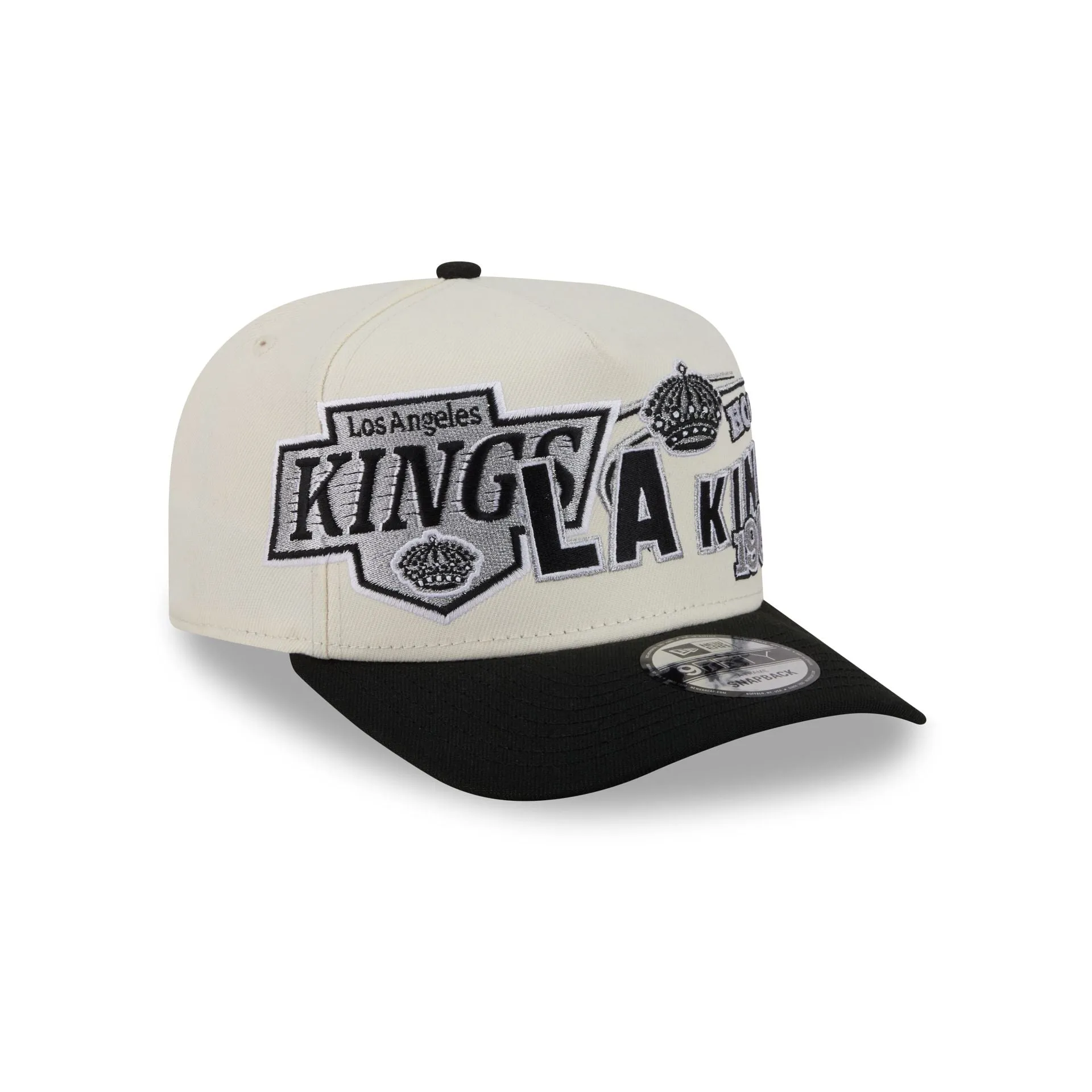 Los Angeles Kings Chrome White Classic 9FIFTY A-Frame Snapback Hat sold by New Era product image thumbnail 3