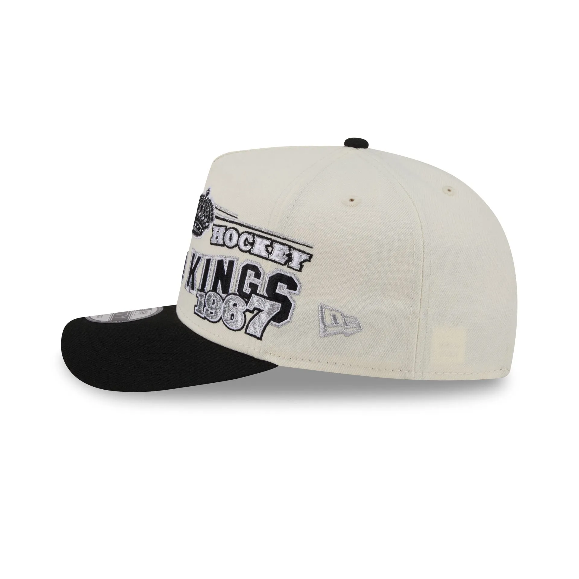 Los Angeles Kings Chrome White Classic 9FIFTY A-Frame Snapback Hat sold by New Era product image thumbnail 4
