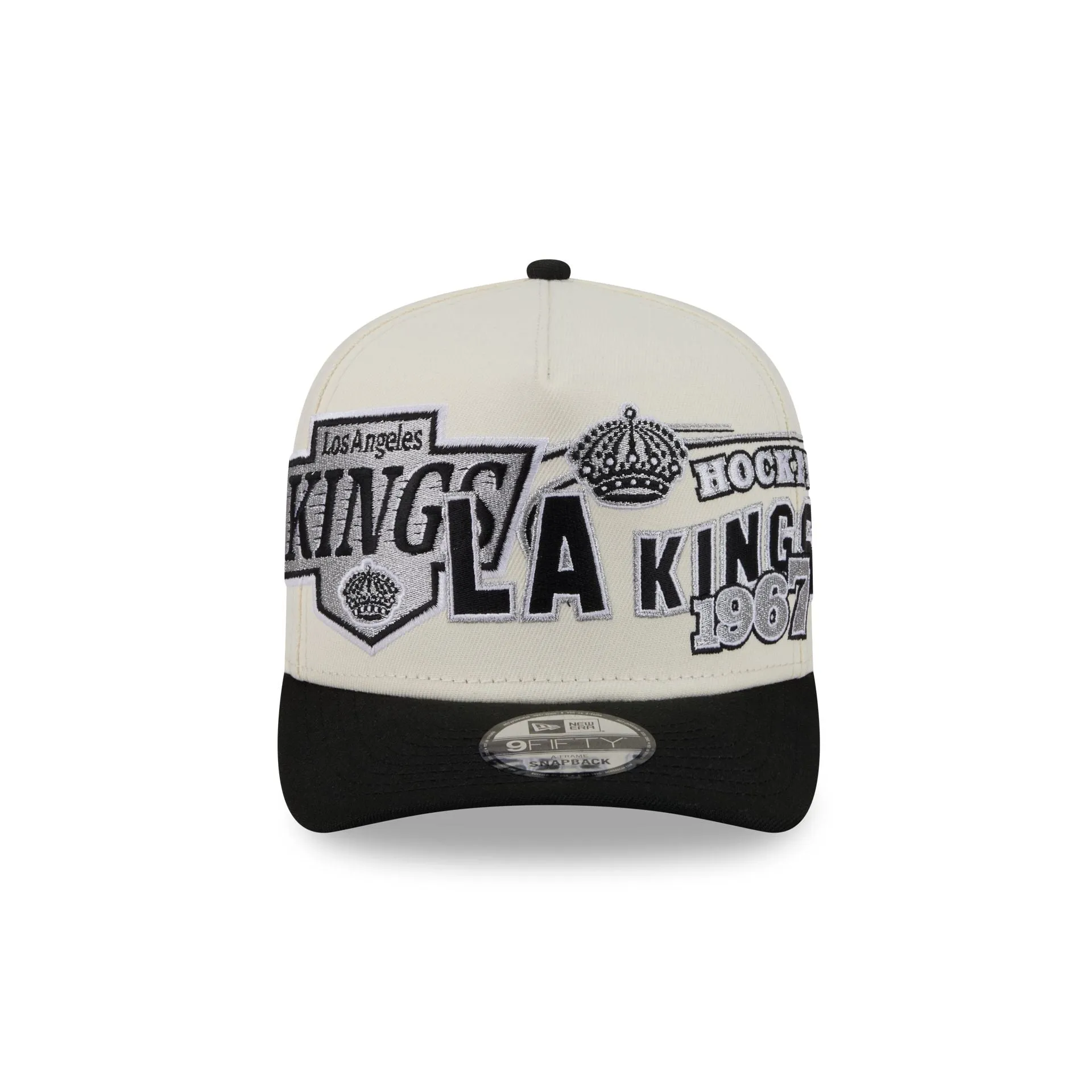 Los Angeles Kings Chrome White Classic 9FIFTY A-Frame Snapback Hat sold by New Era product image thumbnail 2