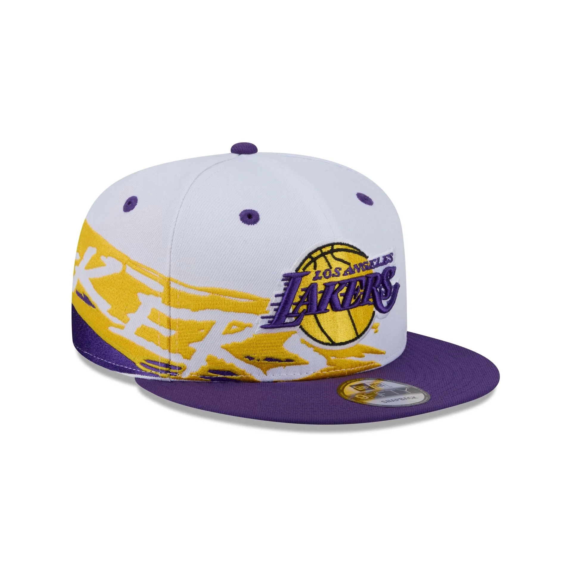 Los Angeles Lakers Swept 9FIFTY Snapback Hat sold by New Era