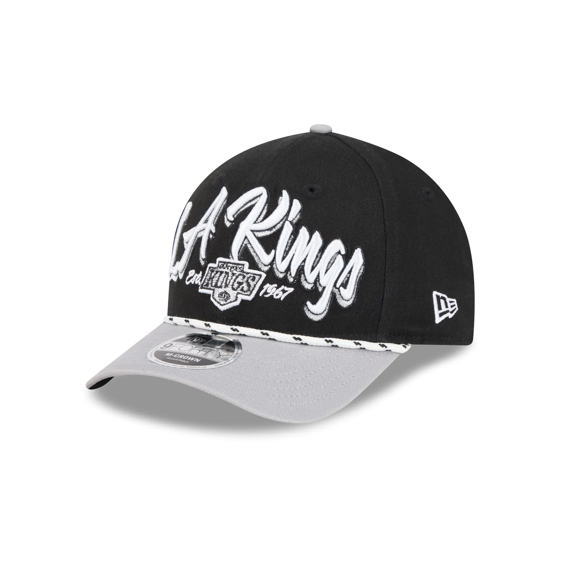 Los Angeles Kings Team Loyal 9FORTY M-Crown Snapback Hat sold by New Era