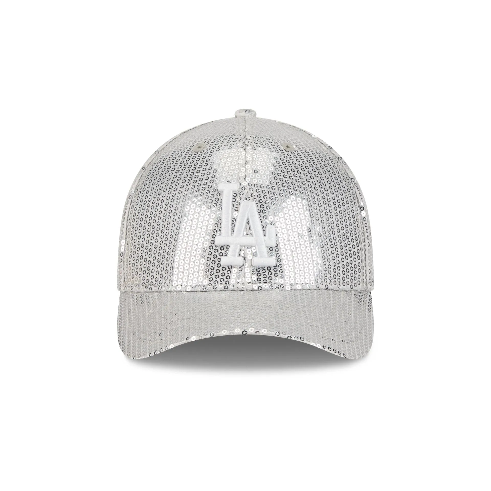 Los Angeles Dodgers Sequin Gray Women's 9FORTY M-Crown Snapback Hat sold by New Era product image thumbnail 2