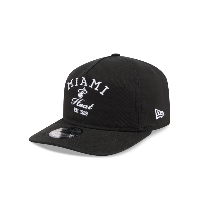 Miami Heat Stacked 19TWENTY Adjustable Hat made by New Era