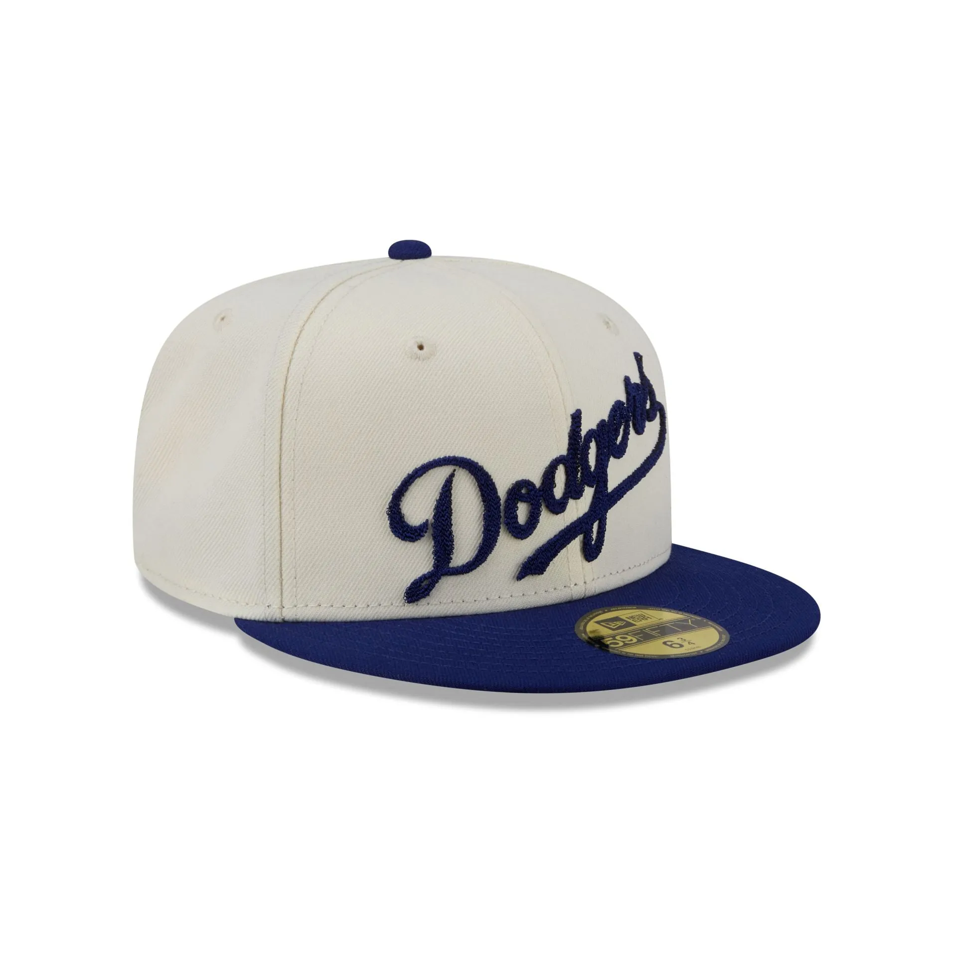 Los Angeles Dodgers Two Tone Stitch 59FIFTY Fitted Hat sold by New Era product image thumbnail 3