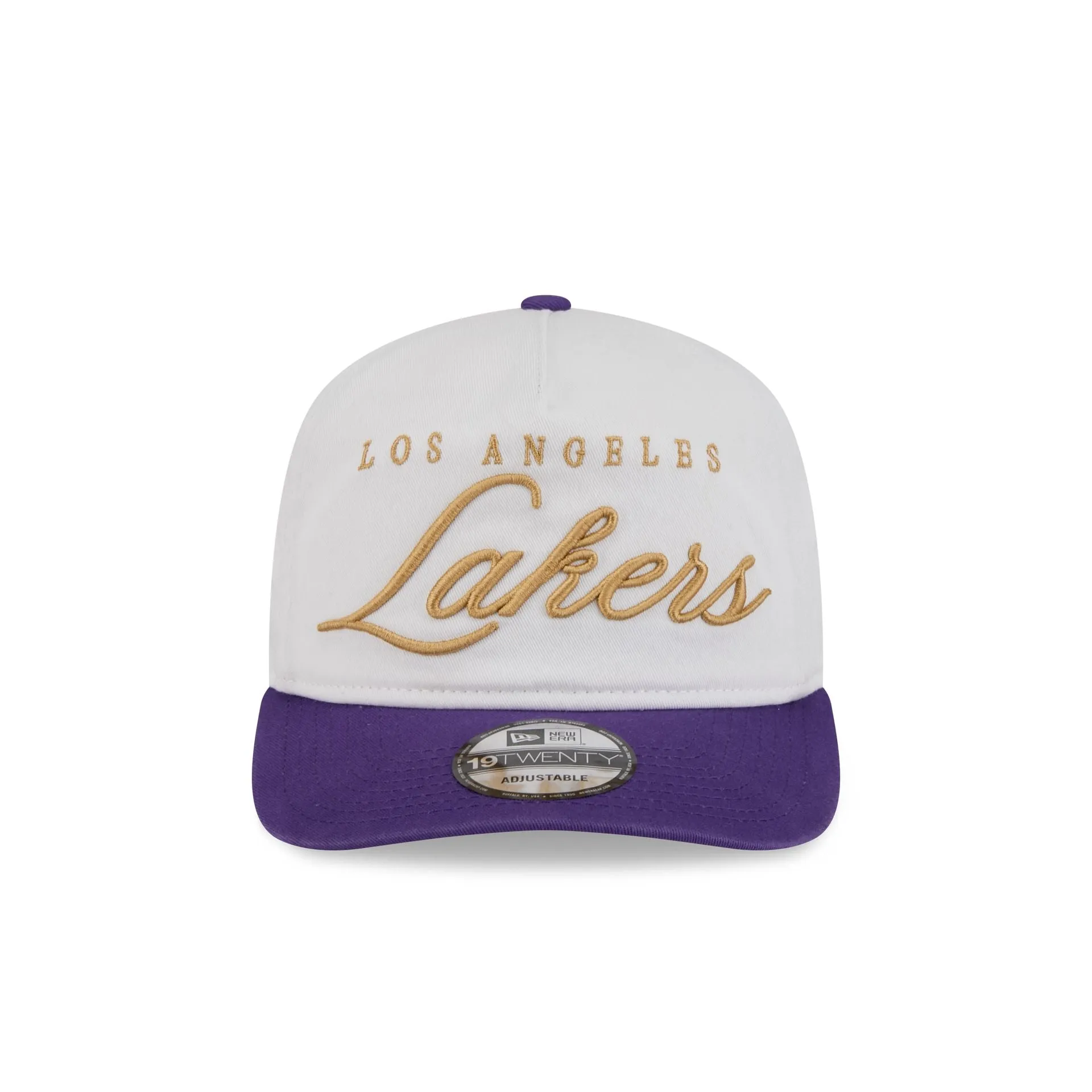 Los Angeles Lakers Gold Scripted 19TWENTY Adjustable Hat sold by New Era product image thumbnail 2