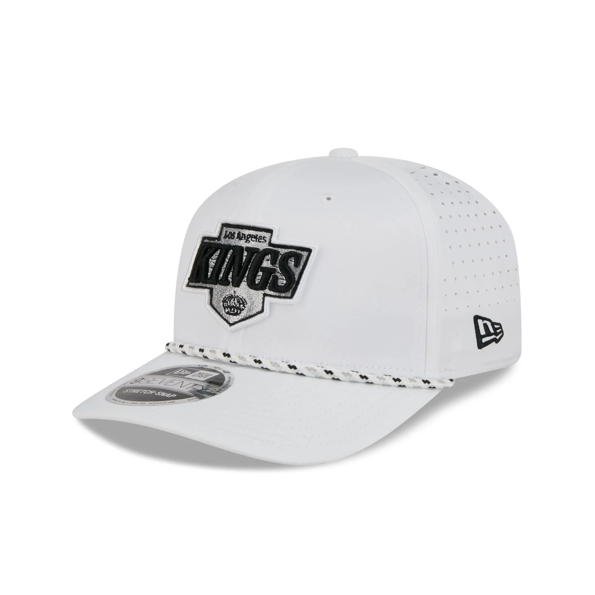 Los Angeles Kings Optic White Performance Rope 9SEVENTY Stretch-Snap Hat sold by New Era