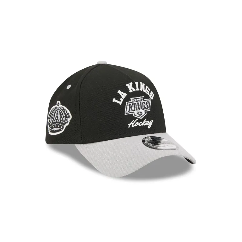 Los Angeles Kings Arched 9FORTY A-Frame Snapback Hat made by New Era