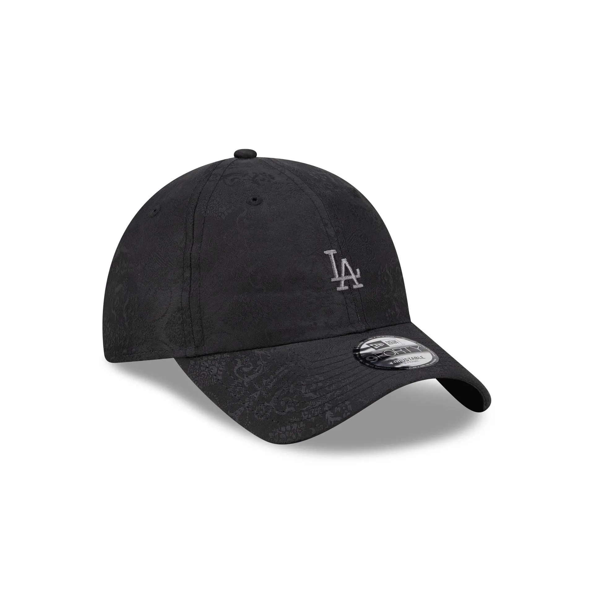 Los Angeles Dodgers Vintage Satin Black Casual Classic Adjustable Hat sold by New Era product image thumbnail 3