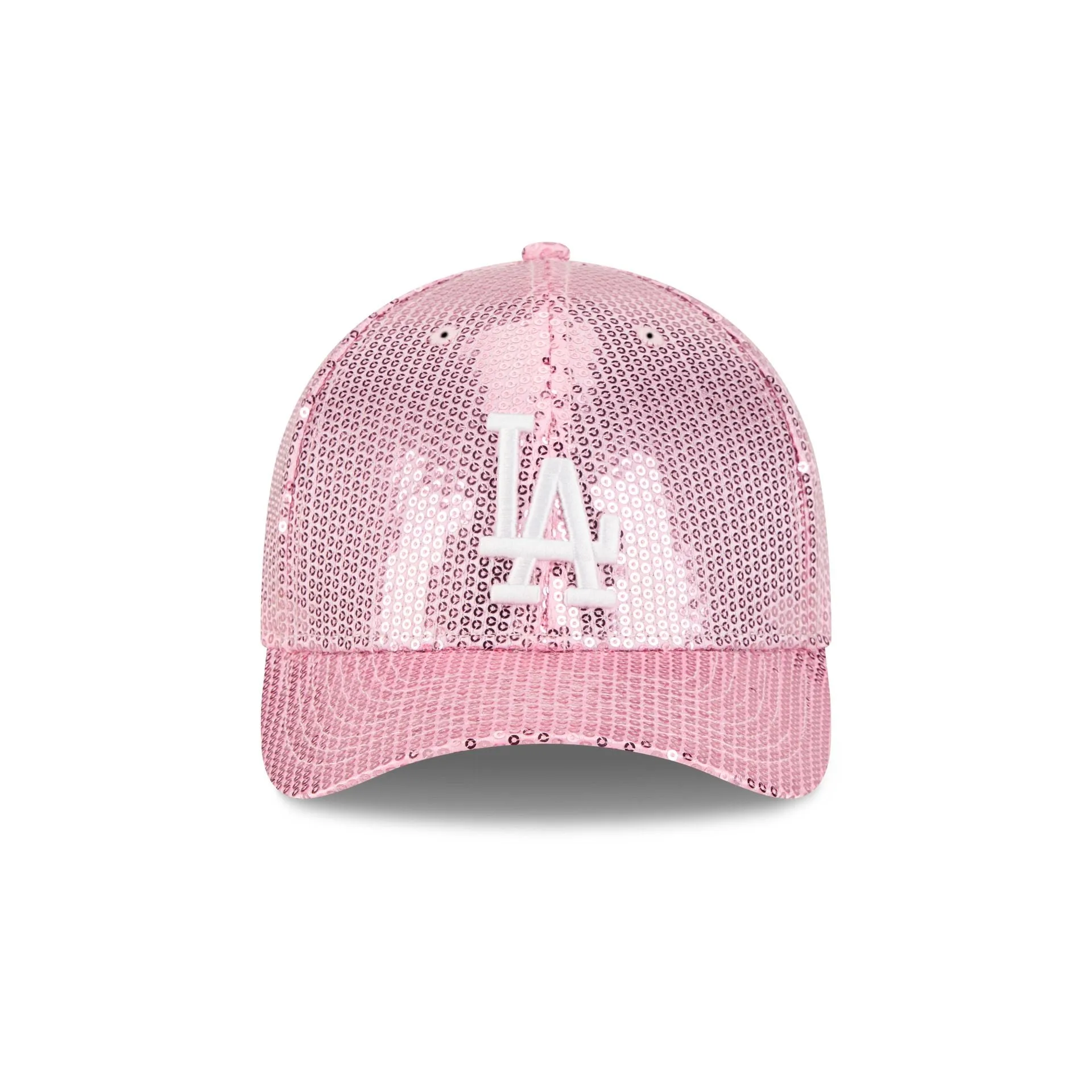 Los Angeles Dodgers Sequin Pink Women's 9FORTY M-Crown Snapback Hat sold by New Era product image thumbnail 2