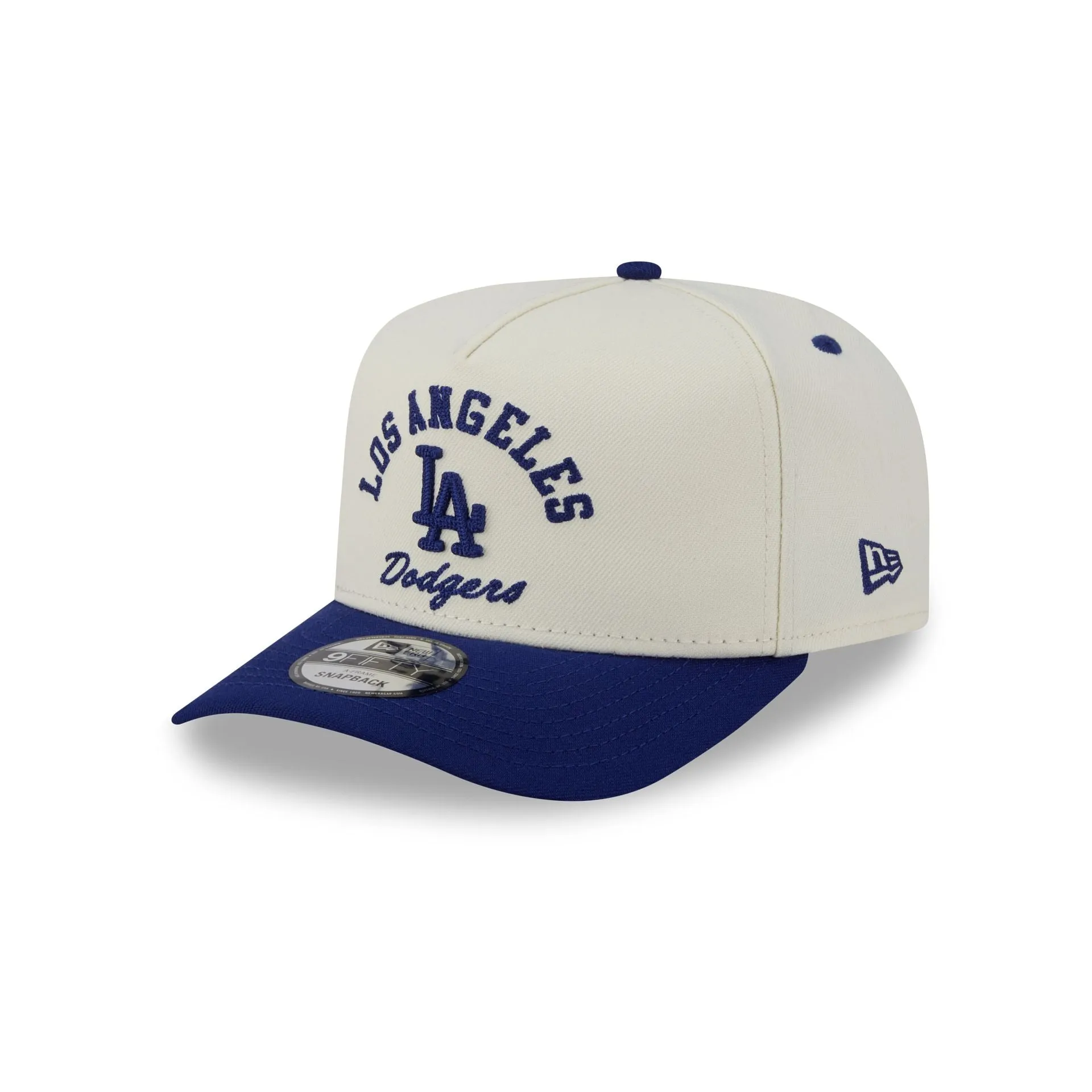 Los Angeles Dodgers Arched Chrome White 9FIFTY A-Frame Snapback Hat sold by New Era product image thumbnail 3