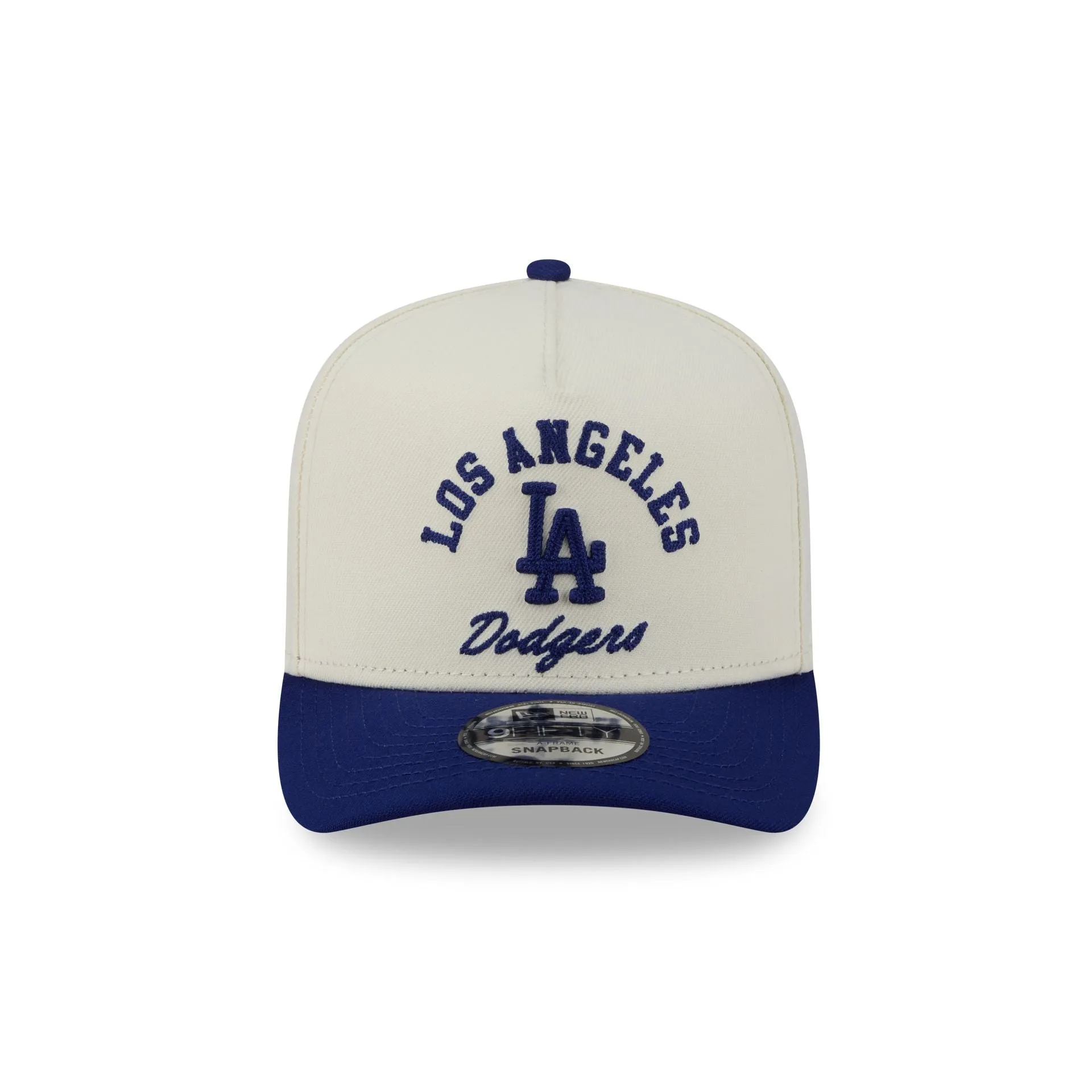 Los Angeles Dodgers Arched Chrome White 9FIFTY A-Frame Snapback Hat sold by New Era product image thumbnail 2