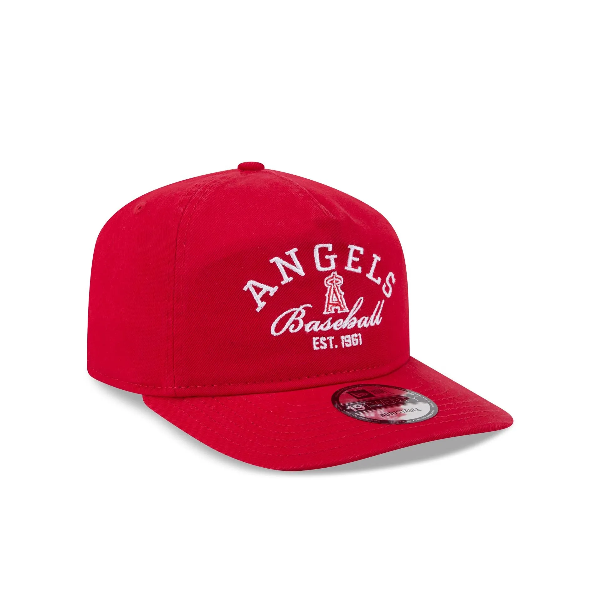 Los Angeles Angels Stacked 19TWENTY Adjustable Hat sold by New Era product image thumbnail 3