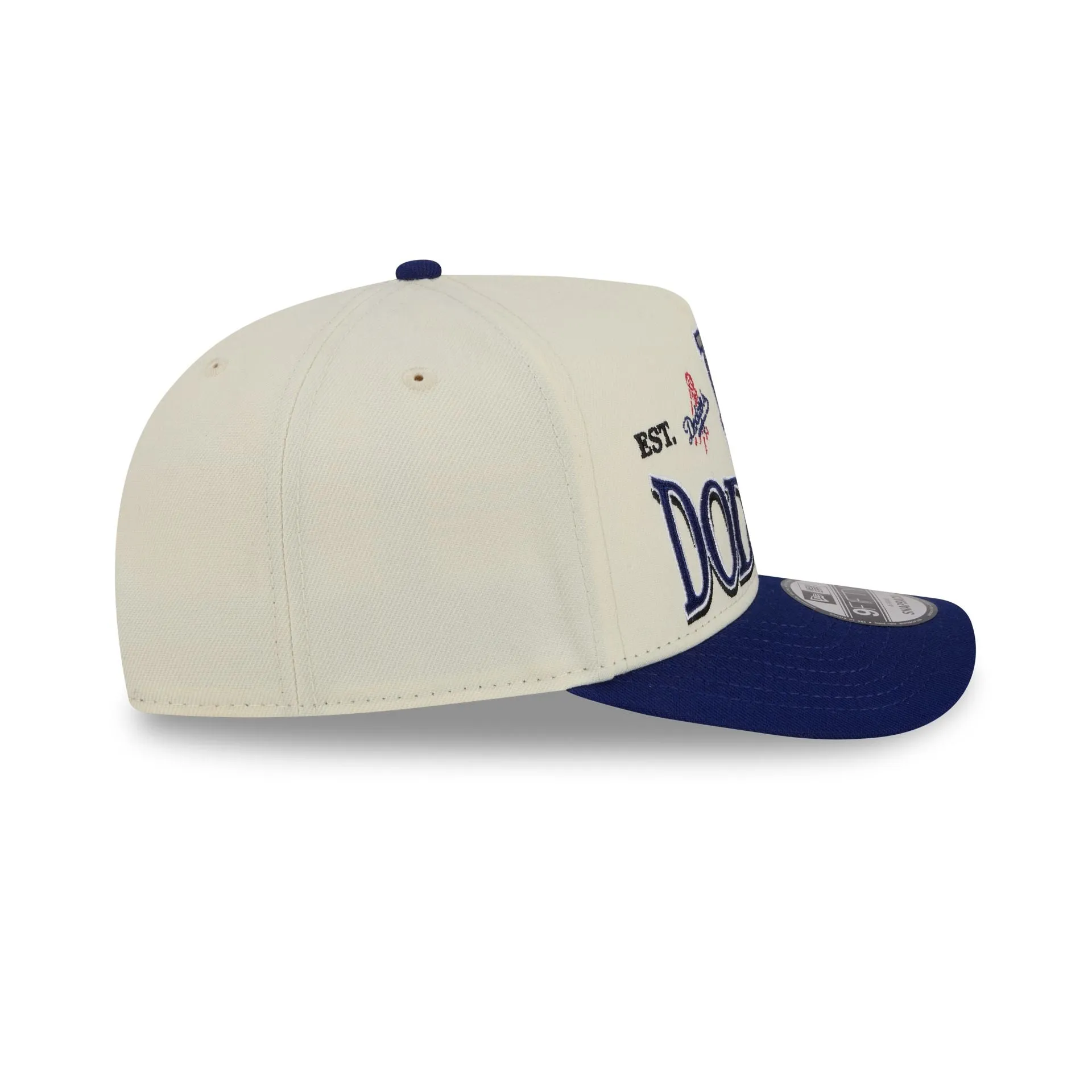 Los Angeles Dodgers Three Hit Chrome White 9FIFTY A-Frame Snapback Hat sold by New Era product image thumbnail 5