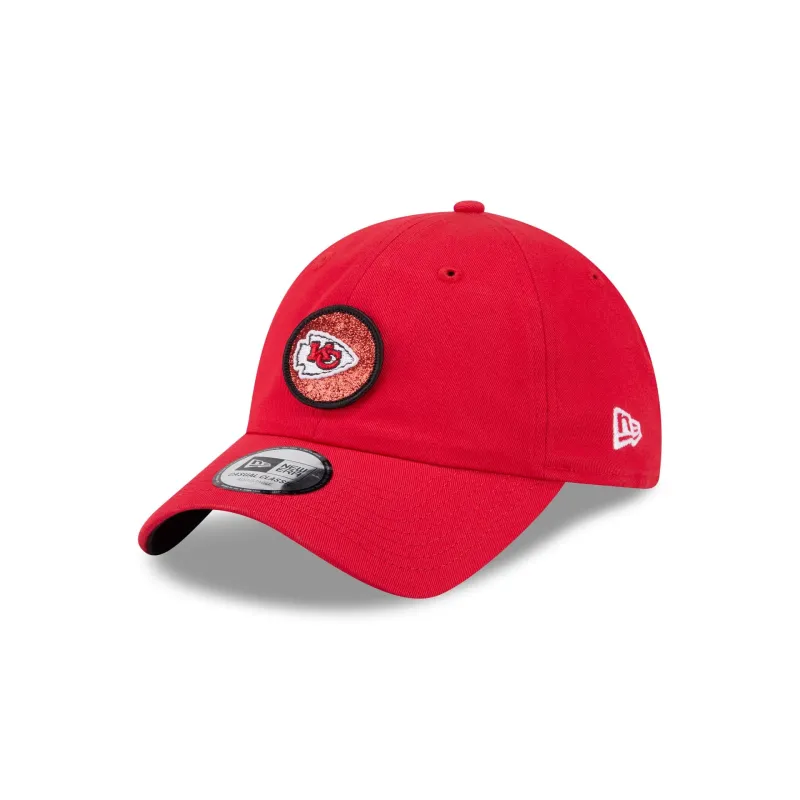 Kansas City Chiefs Sparkle Casual Classic Adjustable Hat made by New Era