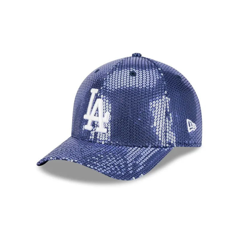 Los Angeles Dodgers Sequin Women's 9FORTY M-Crown Snapback Hat sold by New Era
