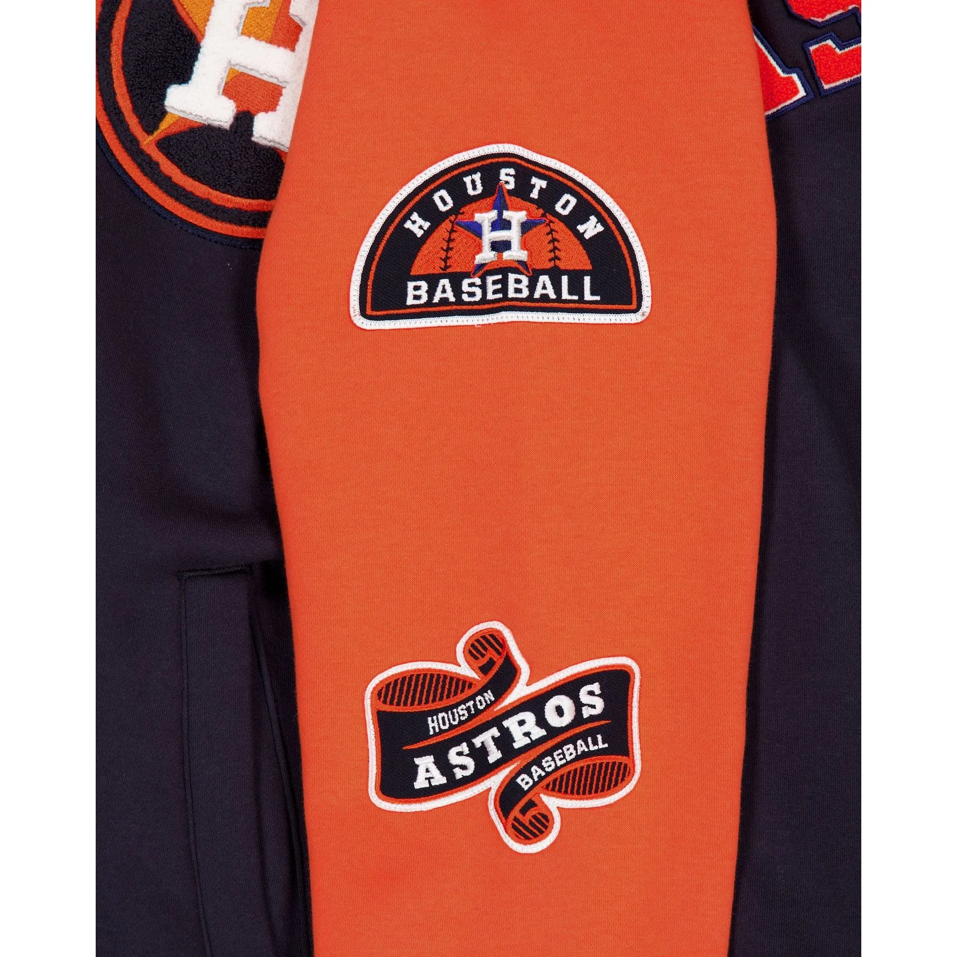 Houston Astros Throwback Patch Jacket sold by New Era product image thumbnail 3