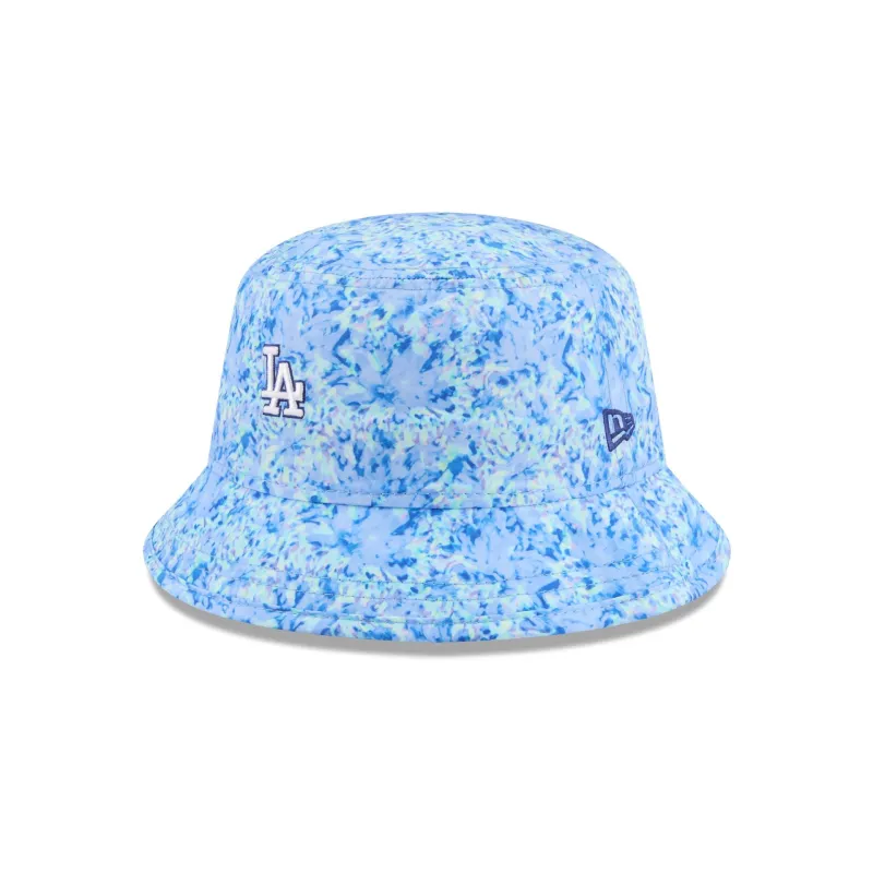 Los Angeles Dodgers Blue Print Bucket Hat sold by New Era