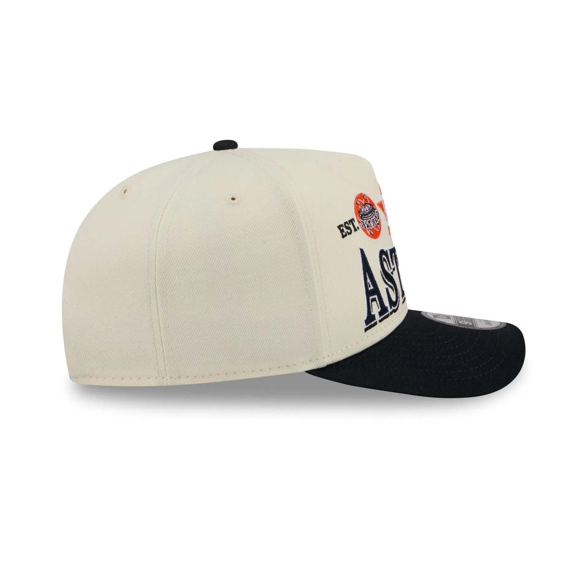 Houston Astros Three Hit Chrome White 9FIFTY A-Frame Snapback Hat sold by New Era product image thumbnail 5
