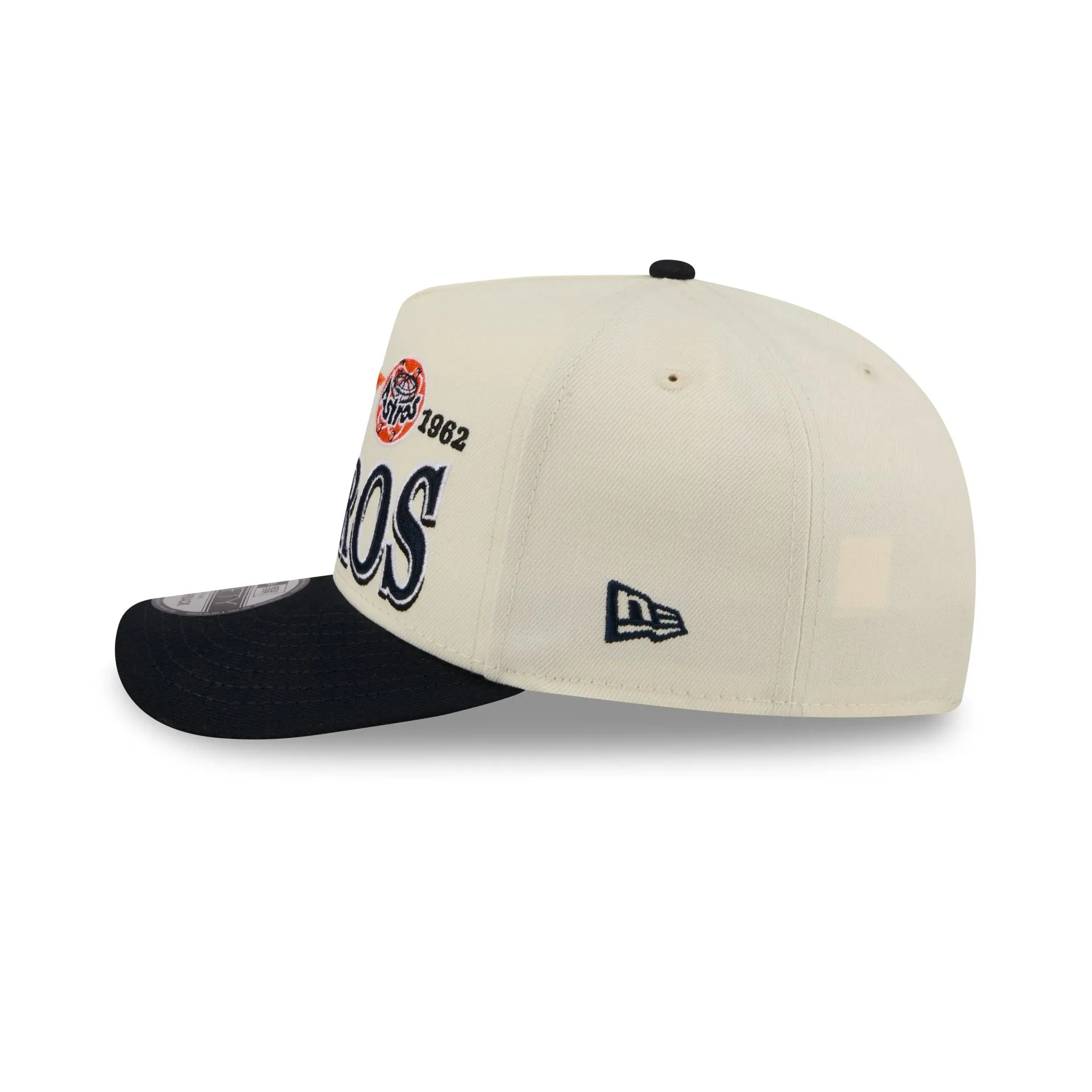 Houston Astros Three Hit Chrome White 9FIFTY A-Frame Snapback Hat sold by New Era product image thumbnail 4