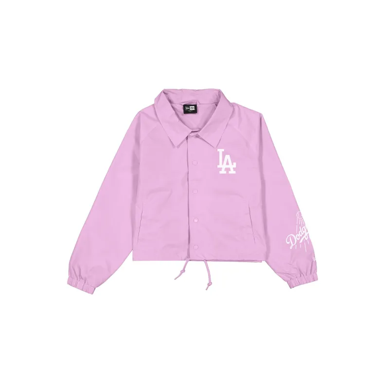 Los Angeles Dodgers Game Day Classic Women's Pink Jacket made by New Era