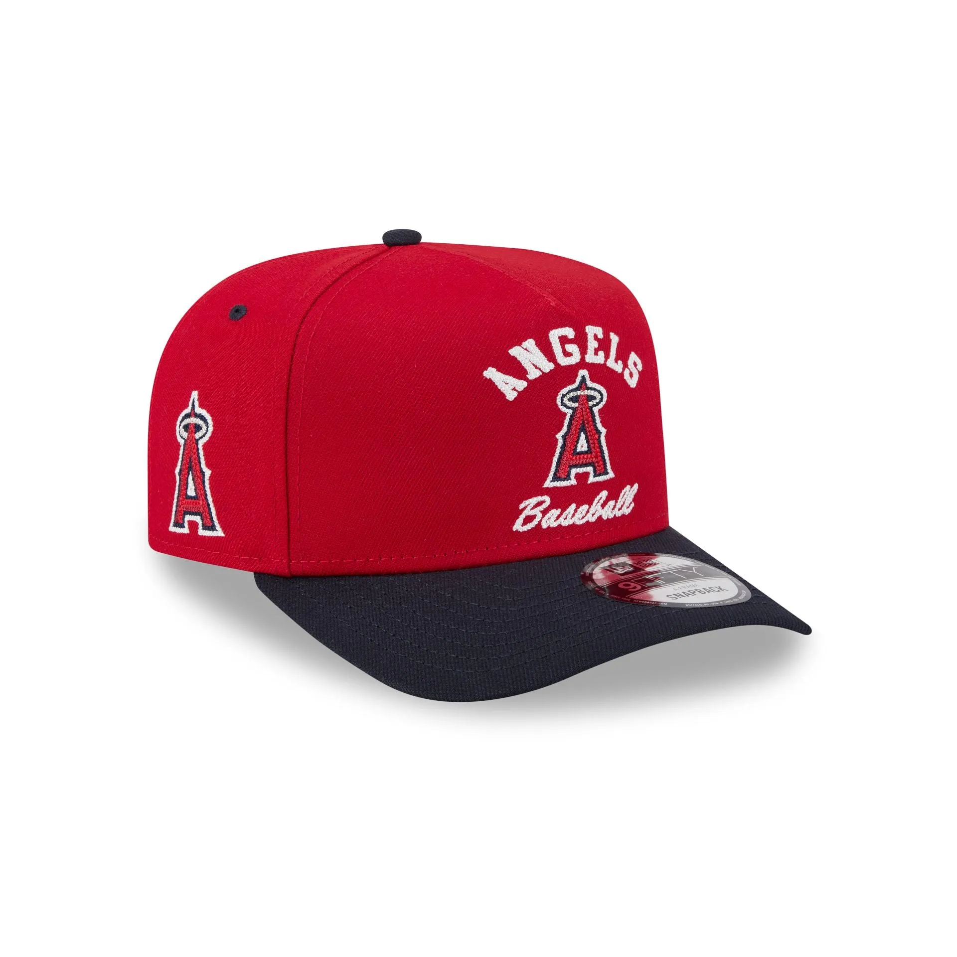 Los Angeles Angels Arched 9FIFTY A-Frame Snapback Hat sold by New Era