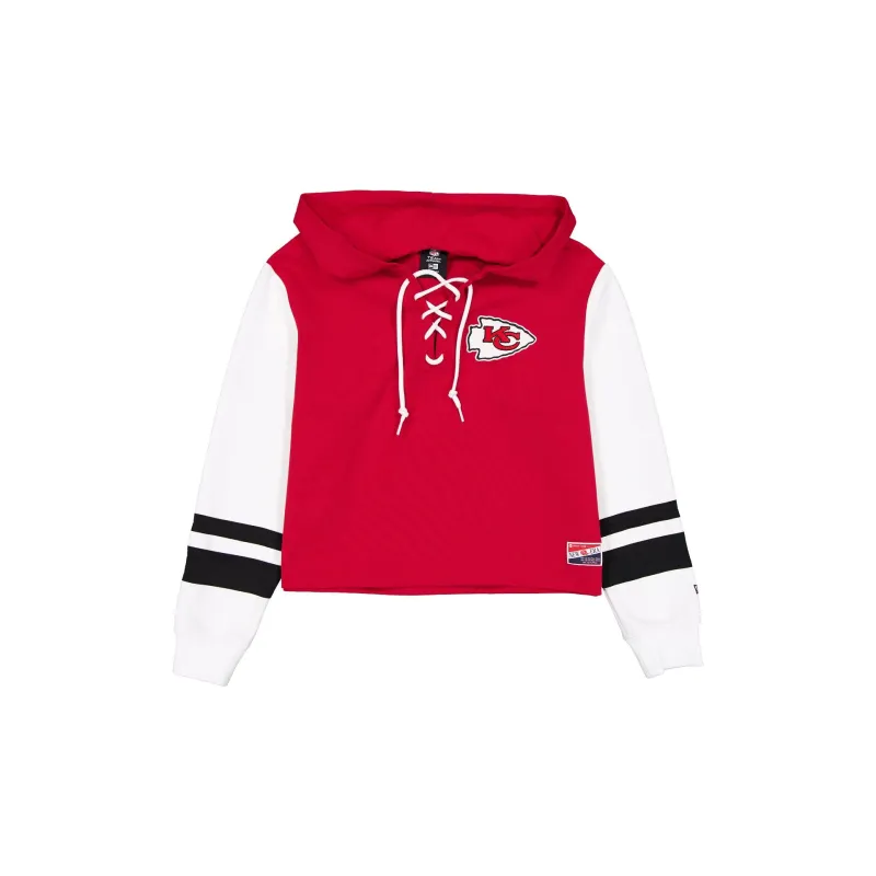Kansas City Chiefs Throwback Tie Women's Hoodie sold by New Era