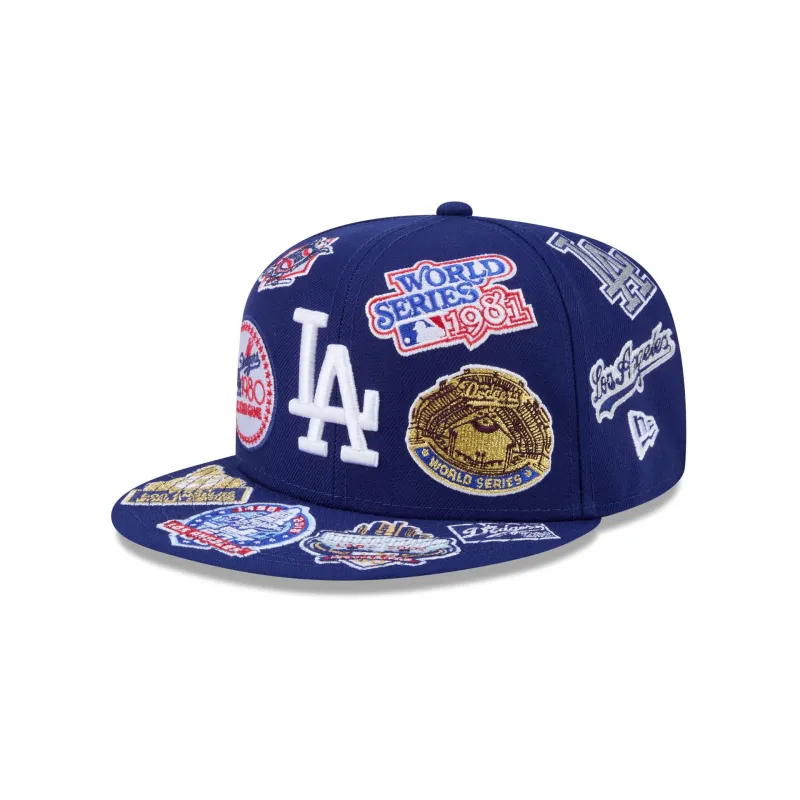 Los Angeles Dodgers All Over 59FIFTY Fitted Hat made by New Era