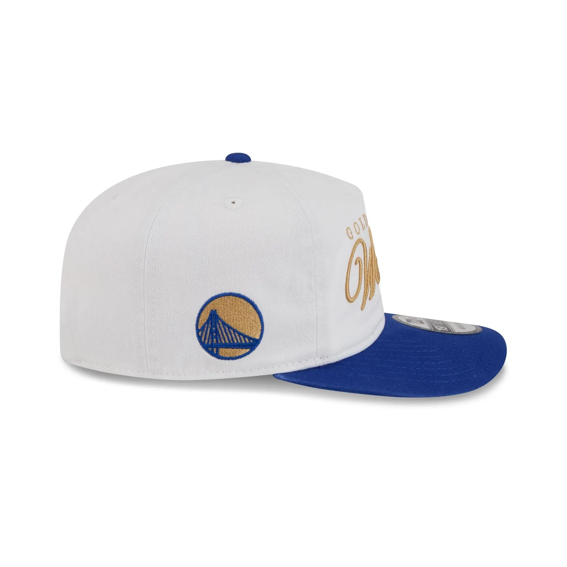 Golden State Warriors Gold Scripted 19TWENTY Adjustable Hat sold by New Era product image thumbnail 4